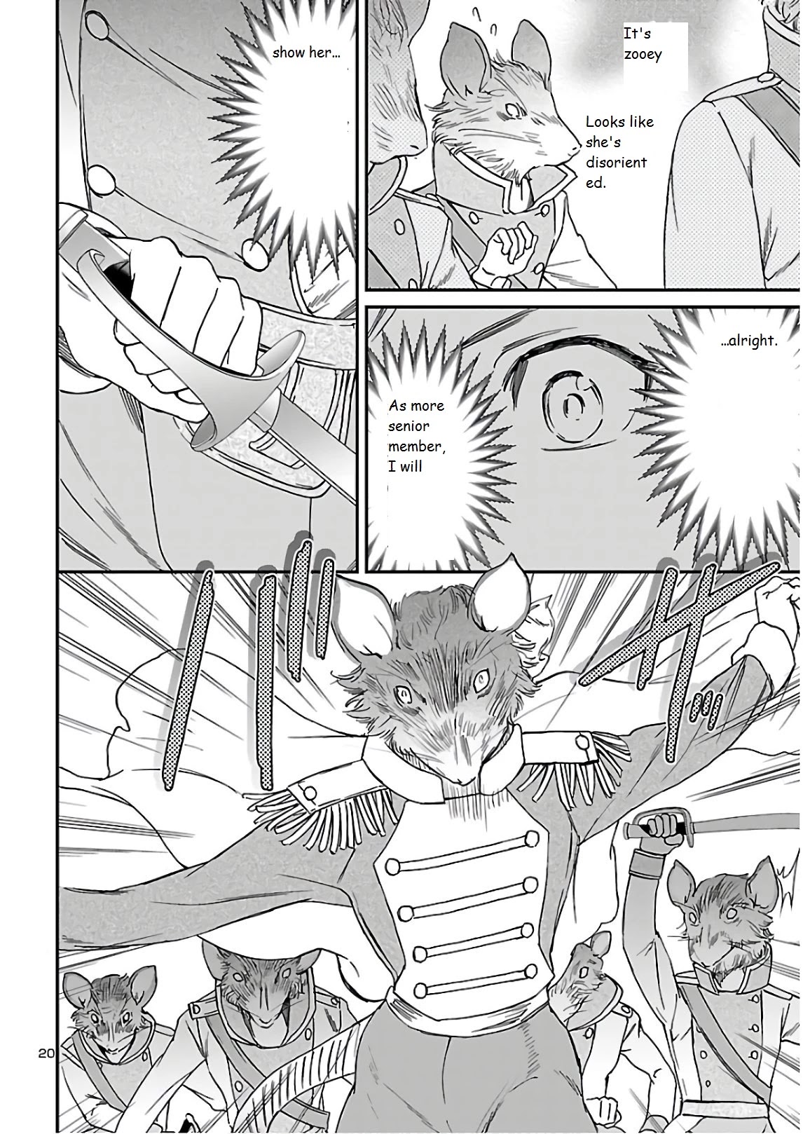 Kenrantaru Grande Scene chapter 88 page 20