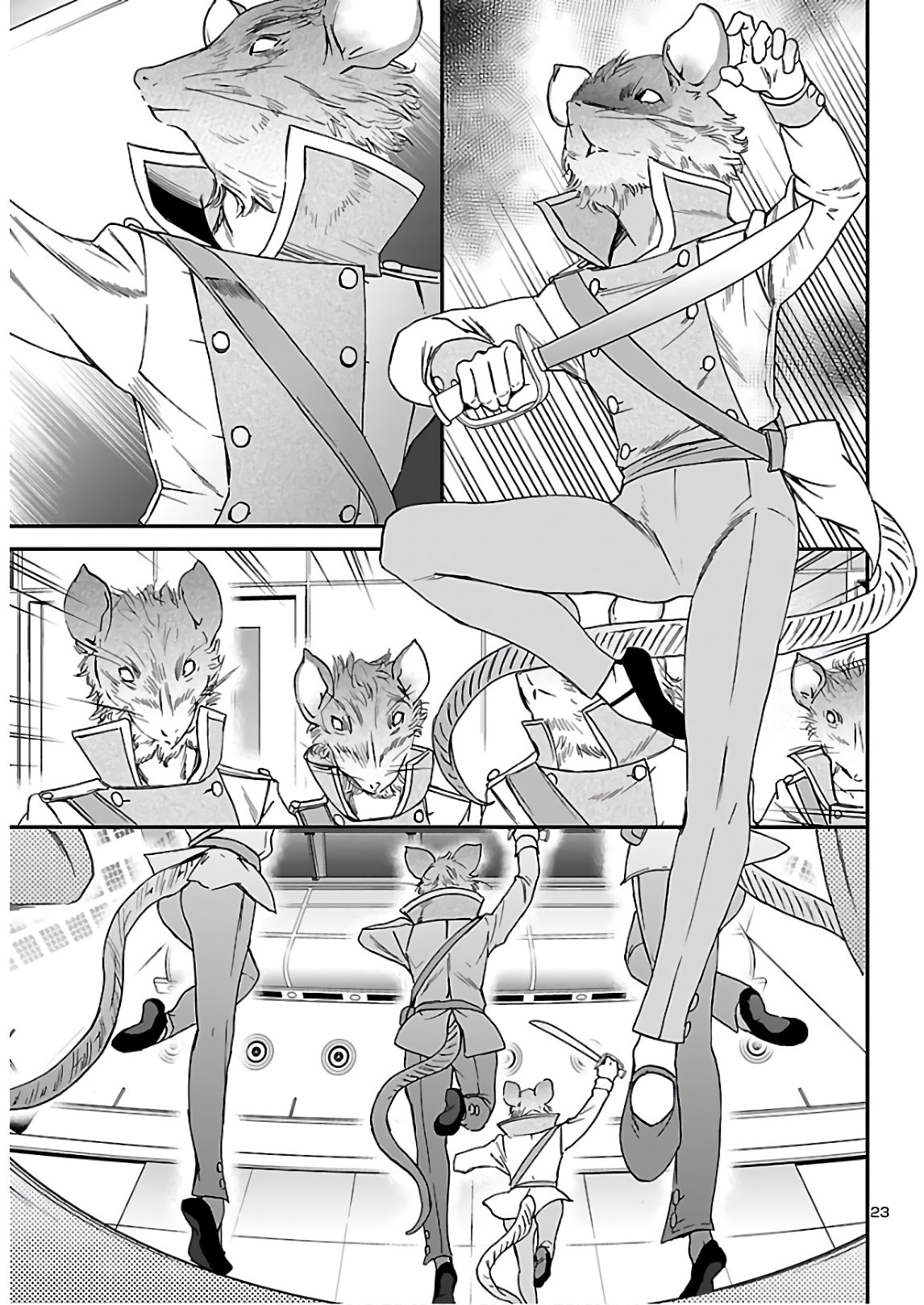 Kenrantaru Grande Scene chapter 88 page 23