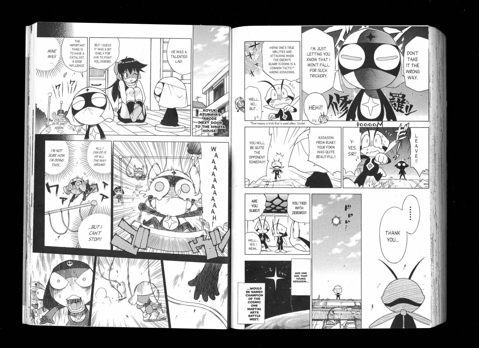 Keroro Gunsou chapter 109 page 4