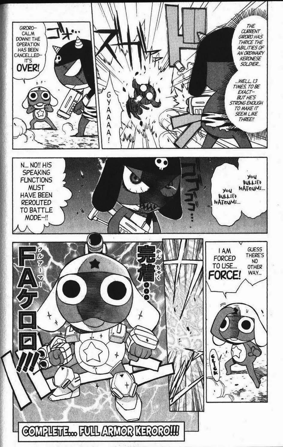 Keroro Gunsou chapter 31 page 20