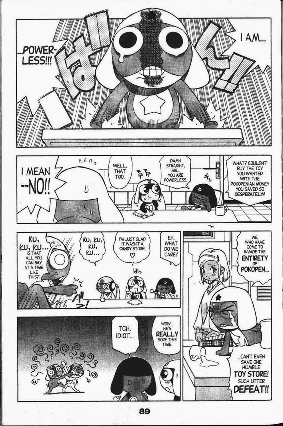 Keroro Gunsou chapter 33 page 17