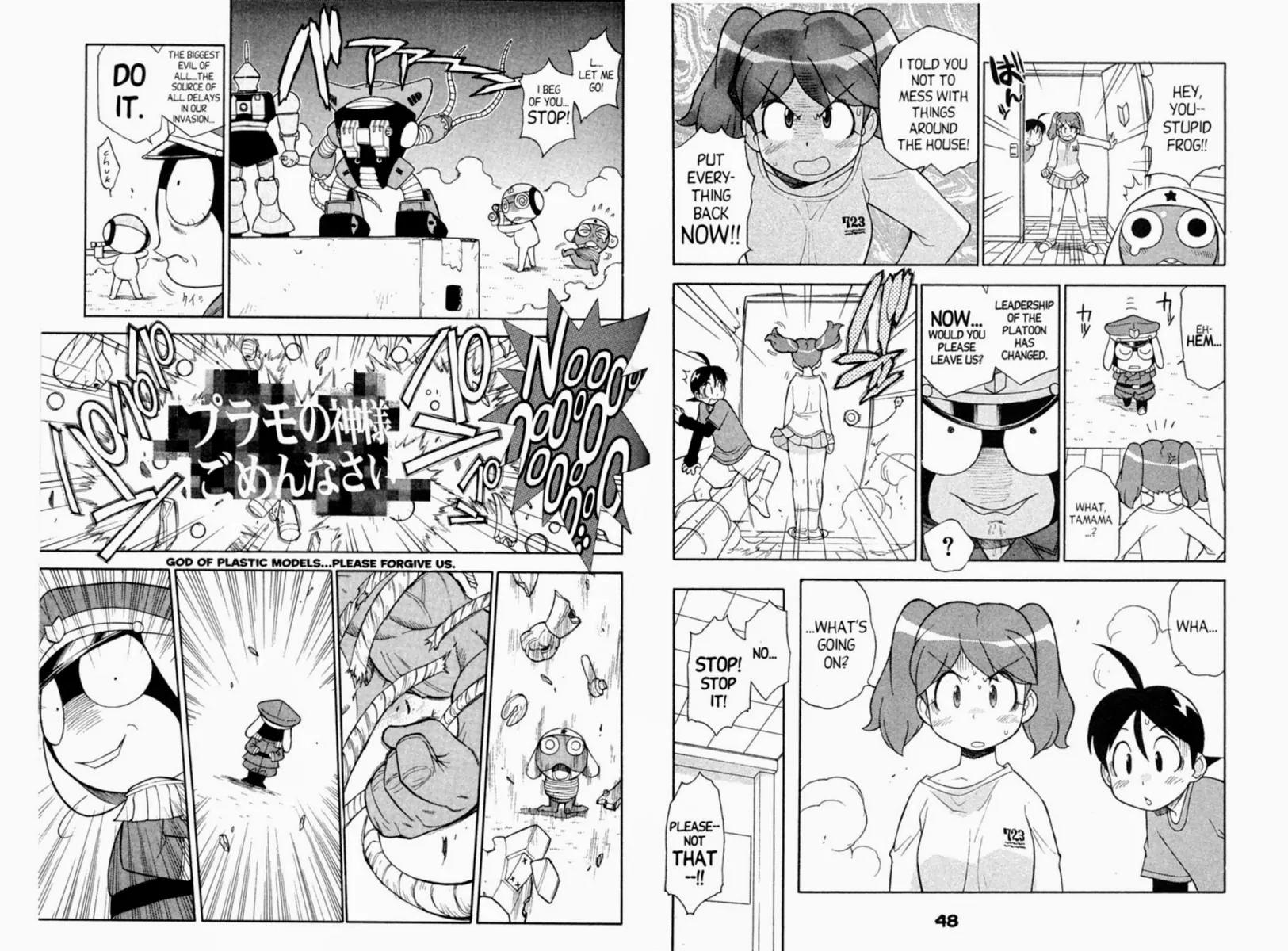 Keroro Gunsou chapter 47 page 8