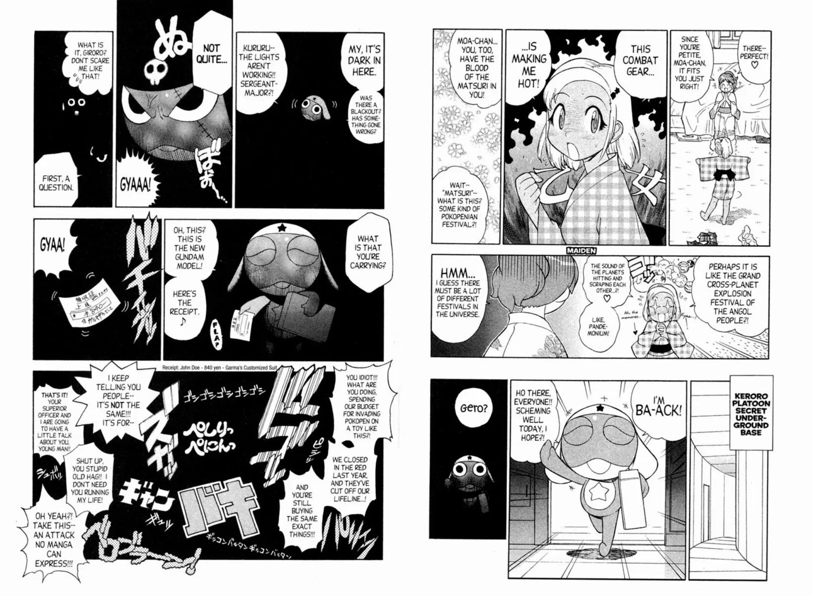Keroro Gunsou chapter 50 page 3