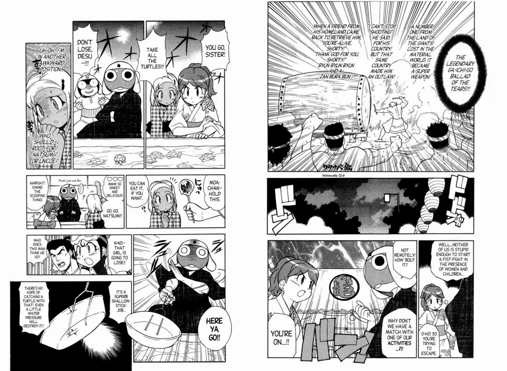 Keroro Gunsou chapter 50 page 8