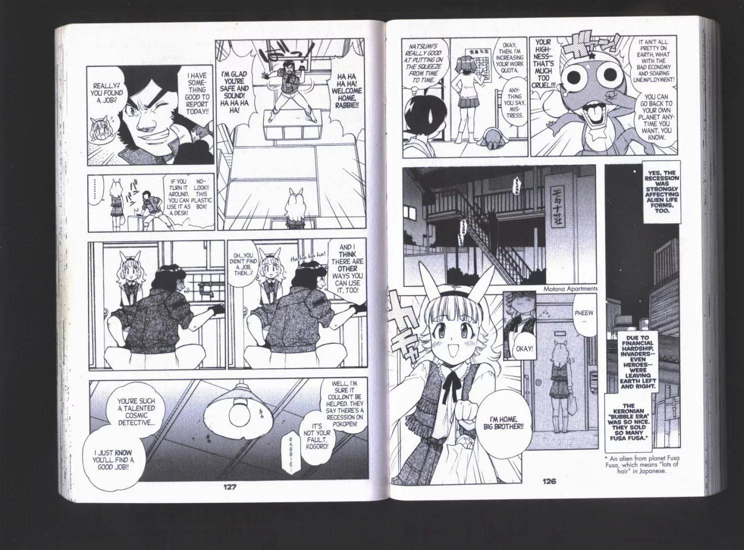 Keroro Gunsou chapter 59 page 4