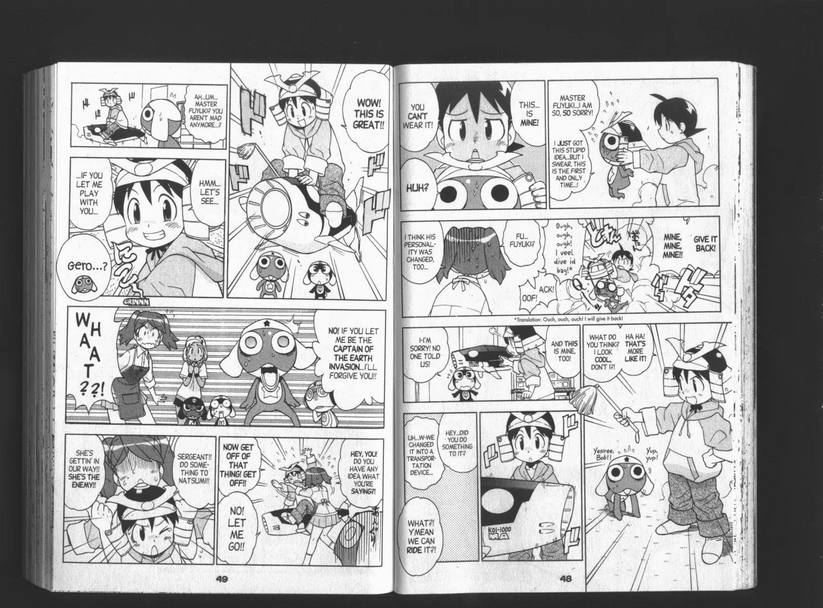 Keroro Gunsou chapter 71 page 7