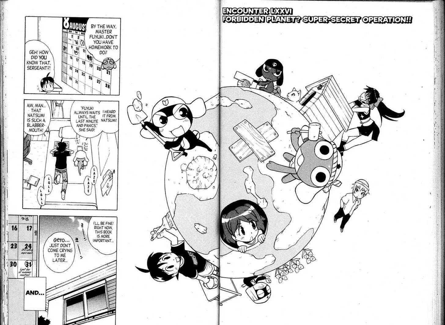 Keroro Gunsou chapter 76 page 1