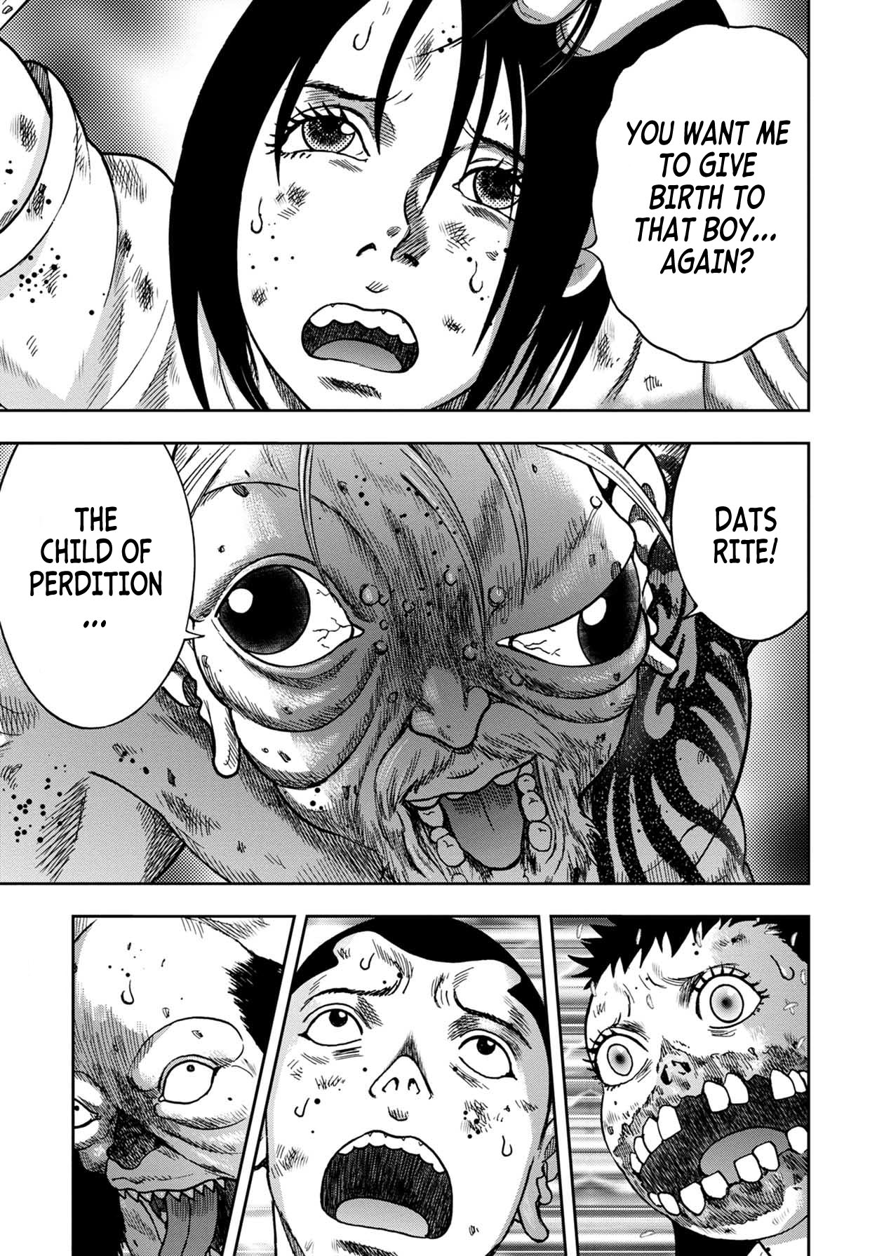 Kichikujima chapter 96 page 1