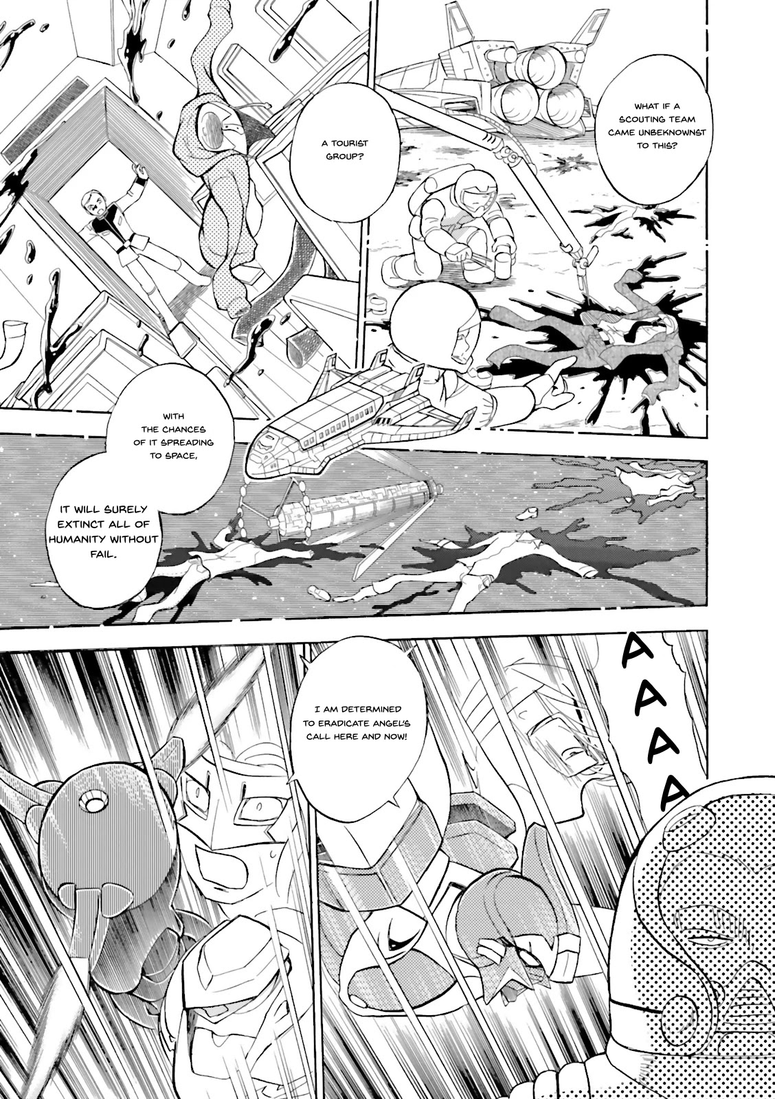 Kidou Senshi Crossbone Gundam Ghost chapter 25 page 17