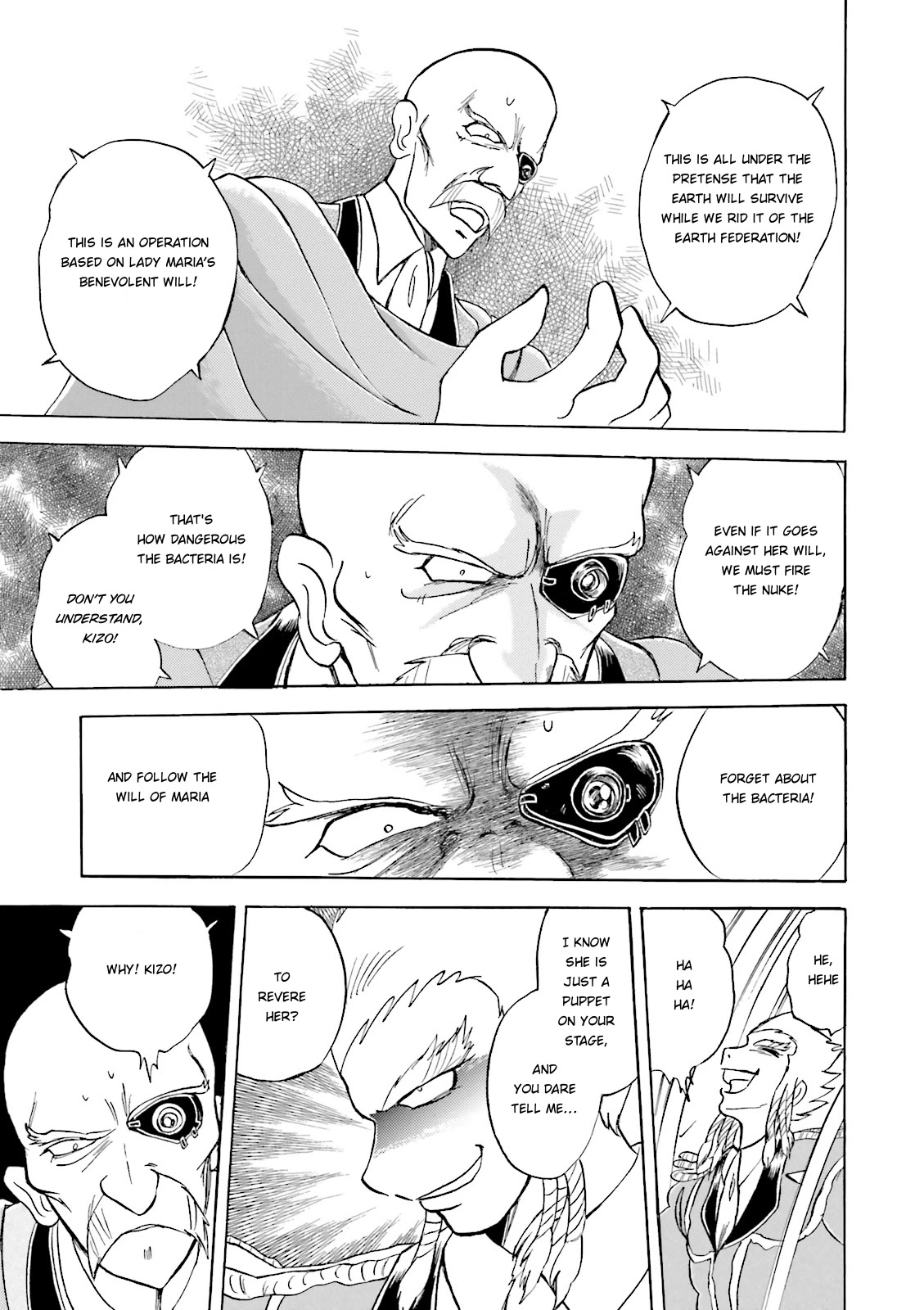 Kidou Senshi Crossbone Gundam Ghost chapter 32 page 27