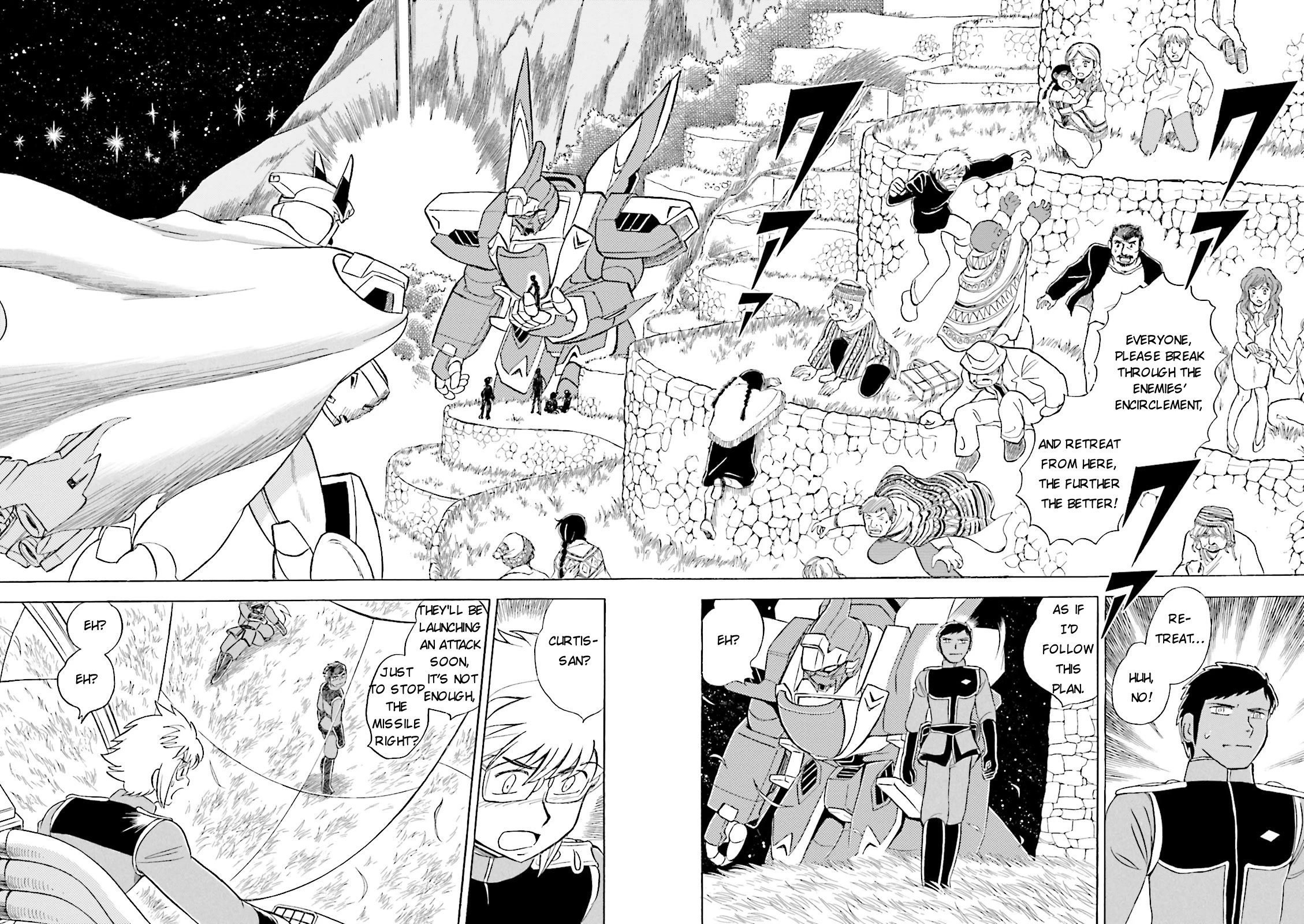 Kidou Senshi Crossbone Gundam Ghost chapter 33 page 7