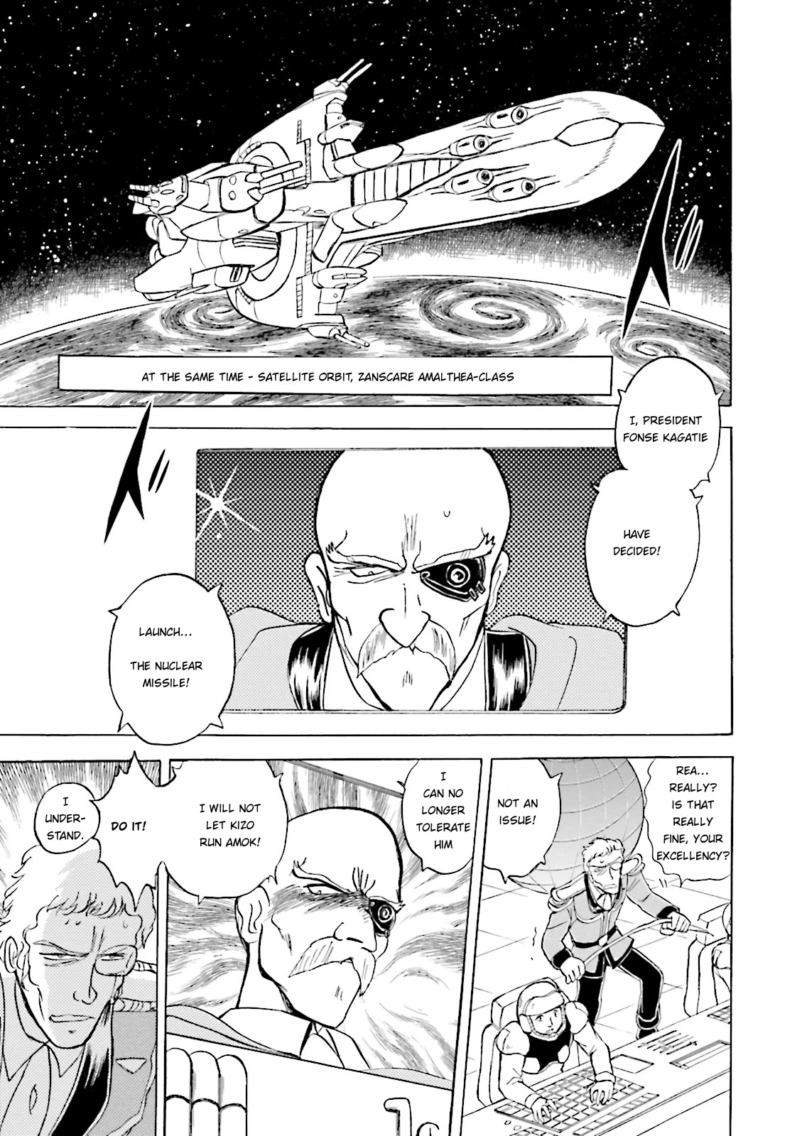 Kidou Senshi Crossbone Gundam Ghost chapter 34 page 38