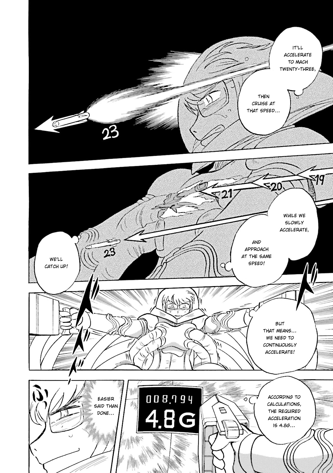 Kidou Senshi Crossbone Gundam Ghost chapter 35 page 9