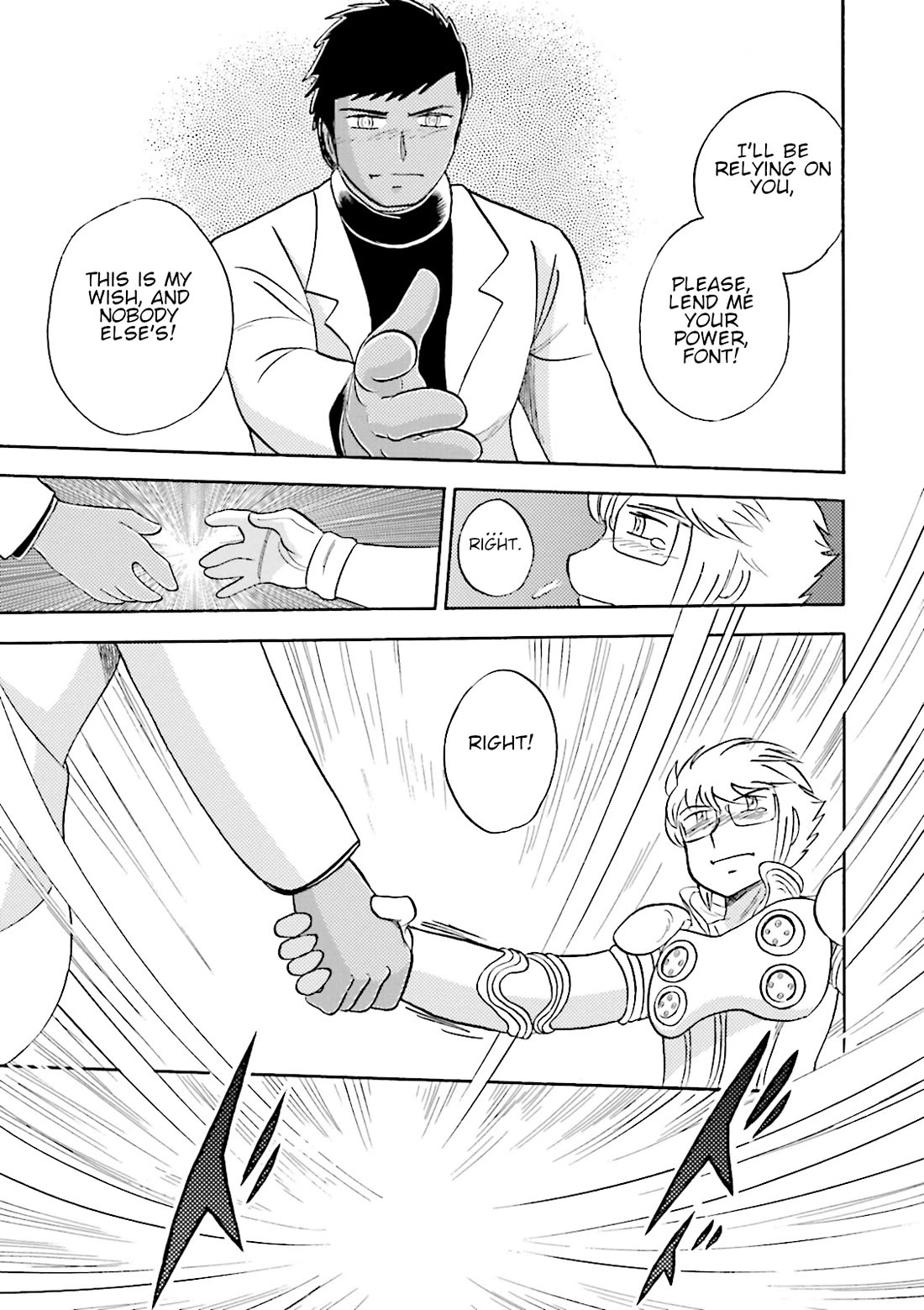 Kidou Senshi Crossbone Gundam Ghost chapter 39 page 35