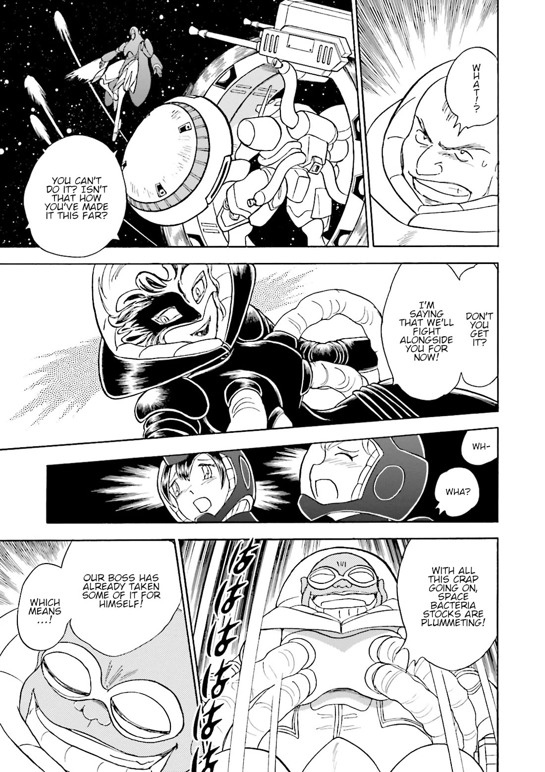 Kidou Senshi Crossbone Gundam Ghost chapter 42 page 36