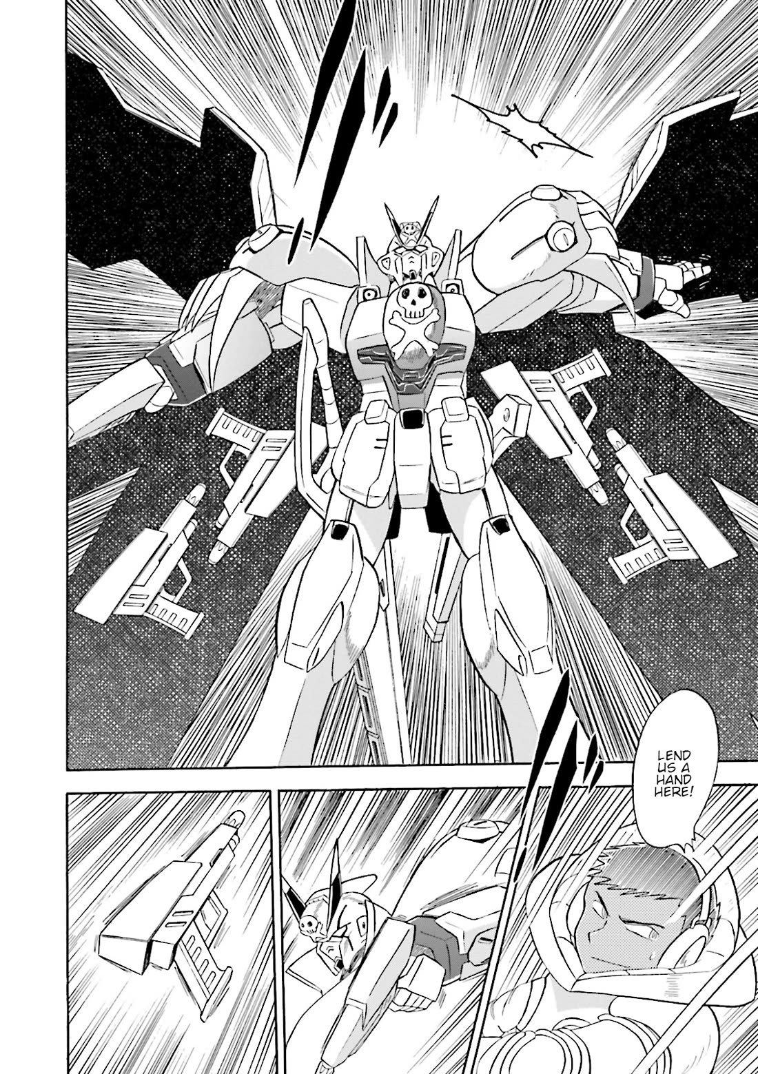 Kidou Senshi Crossbone Gundam Ghost chapter 43 page 8