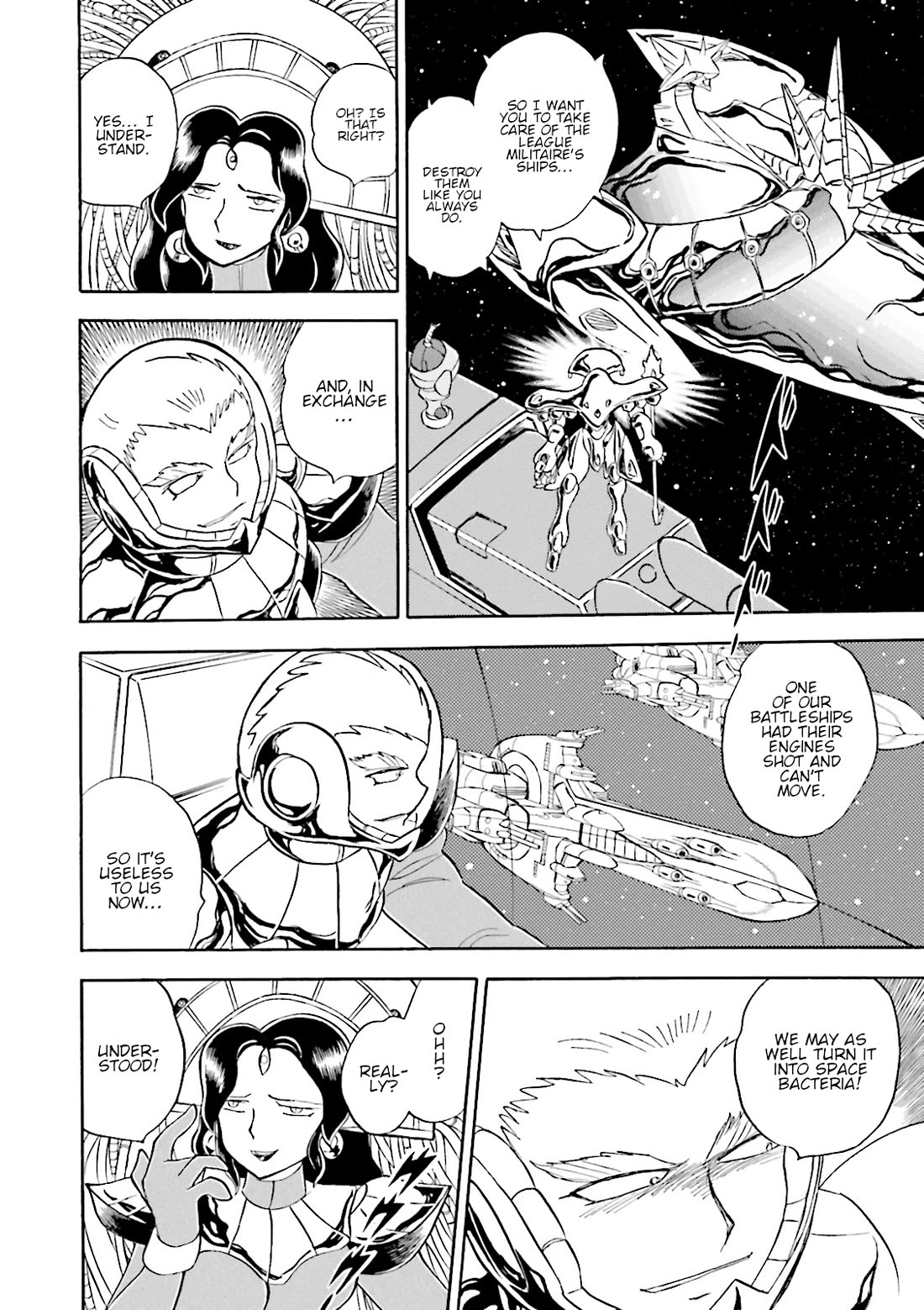 Kidou Senshi Crossbone Gundam Ghost chapter 44 page 11