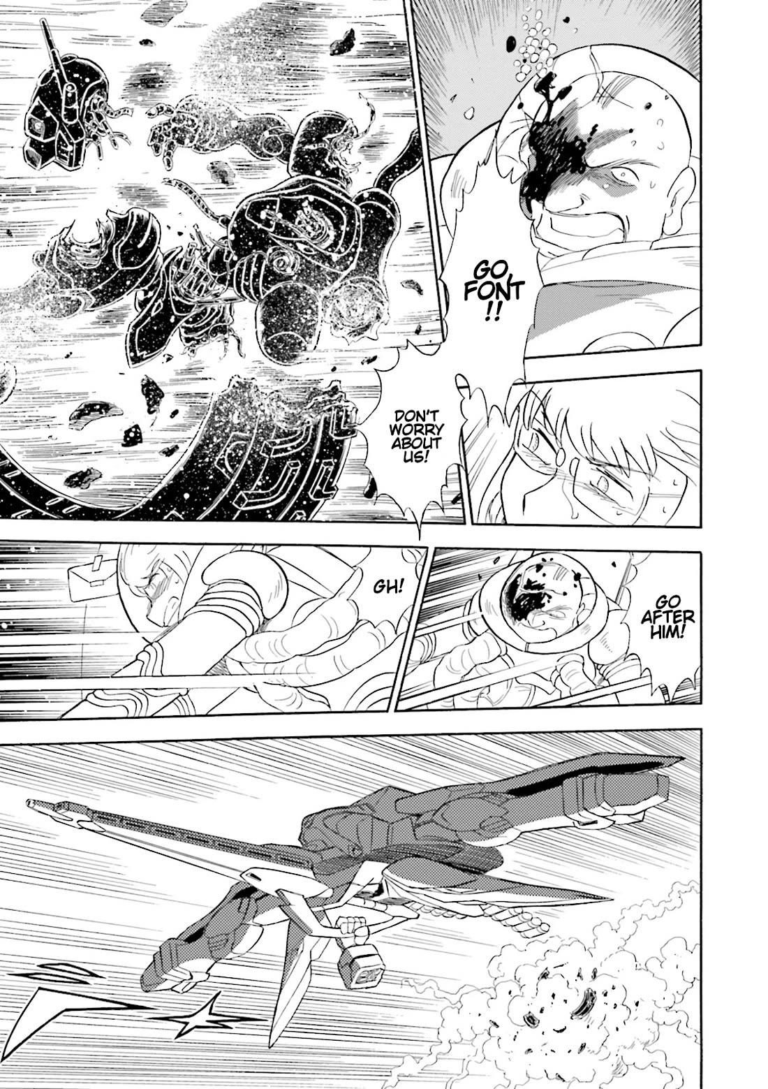 Kidou Senshi Crossbone Gundam Ghost chapter 47 page 13