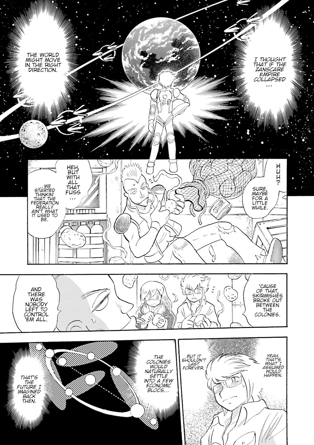 Kidou Senshi Crossbone Gundam Ghost chapter 53 page 18