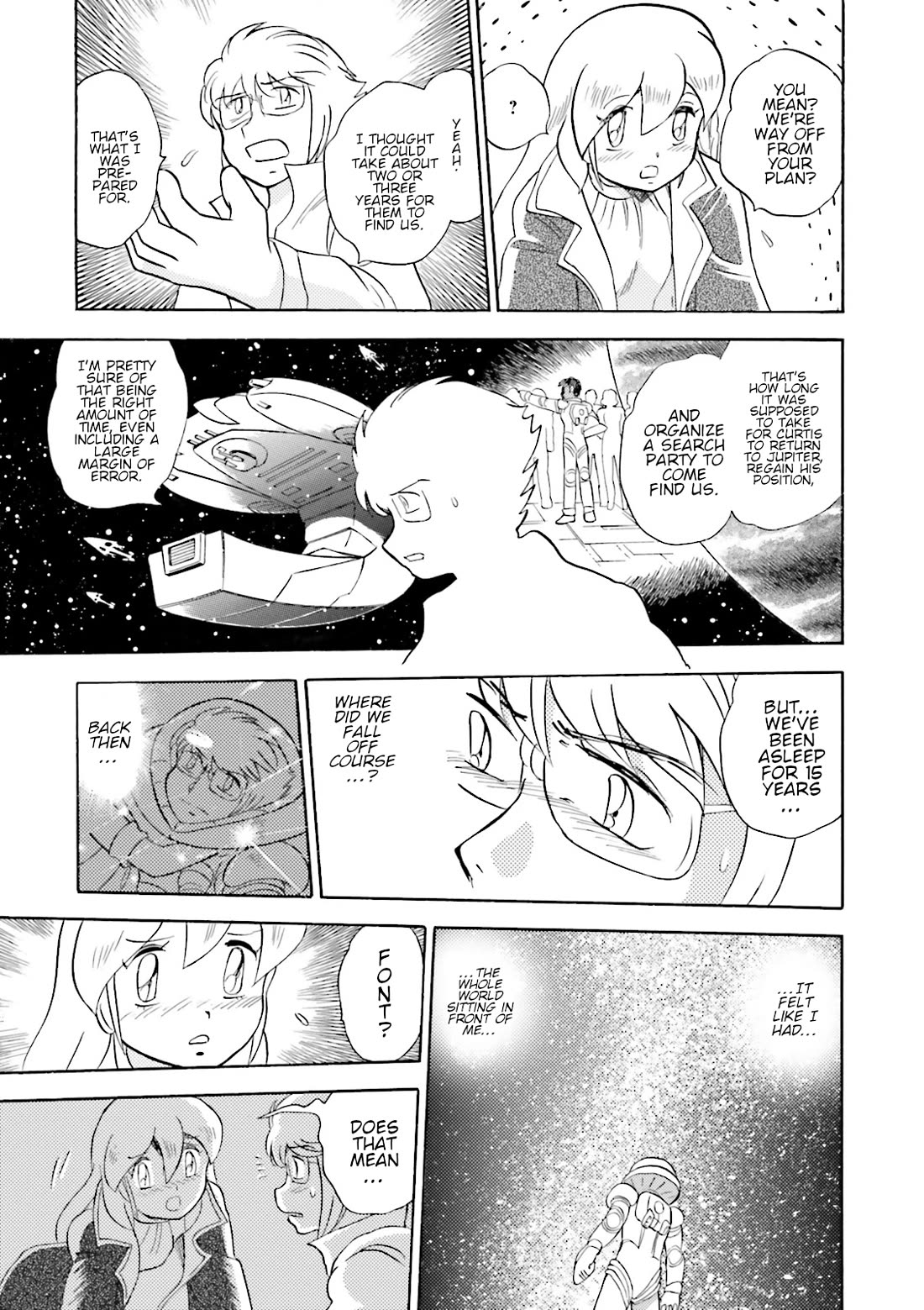 Kidou Senshi Crossbone Gundam Ghost chapter 53 page 6