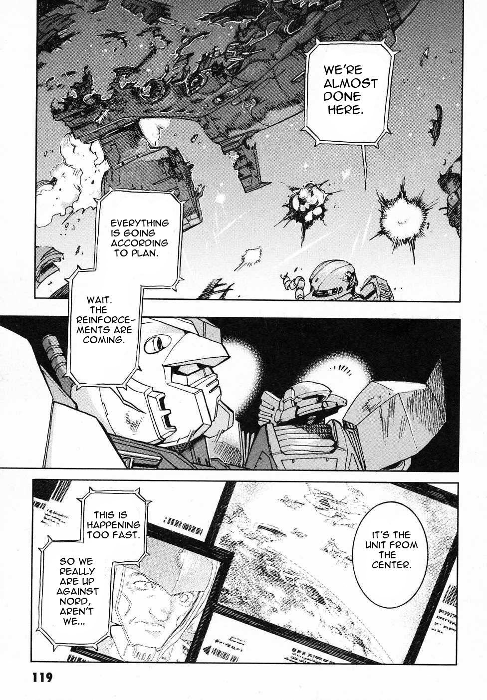 Kidou Senshi Gundam Gaiden - Sora, Senku no Hate ni... chapter 11 page 27
