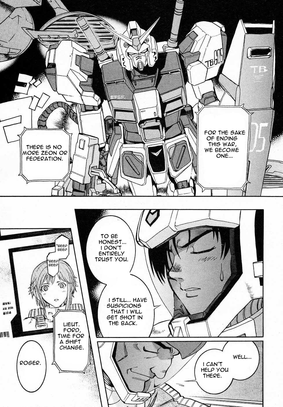 Kidou Senshi Gundam Gaiden - Sora, Senku no Hate ni... chapter 11 page 9
