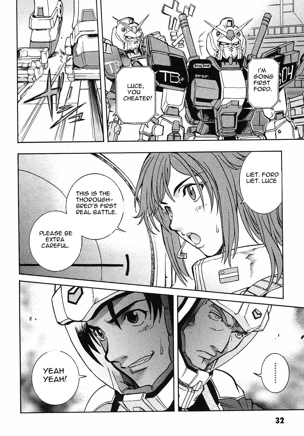 Kidou Senshi Gundam Gaiden - Sora, Senku no Hate ni... chapter 5 page 34