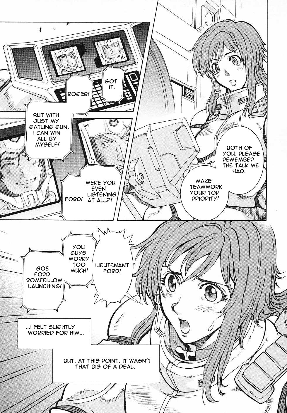 Kidou Senshi Gundam Gaiden - Sora, Senku no Hate ni... chapter 6 page 23