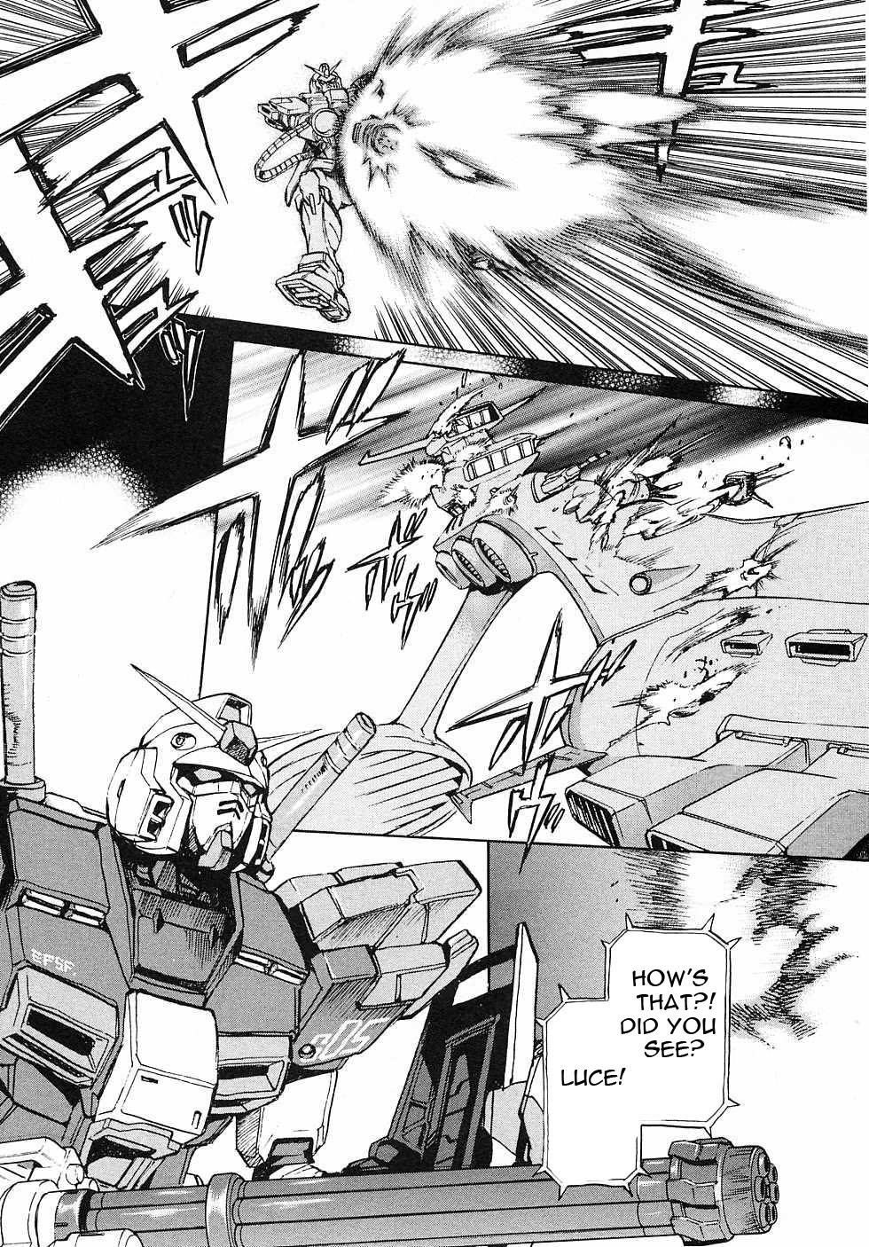 Kidou Senshi Gundam Gaiden - Sora, Senku no Hate ni... chapter 6 page 33