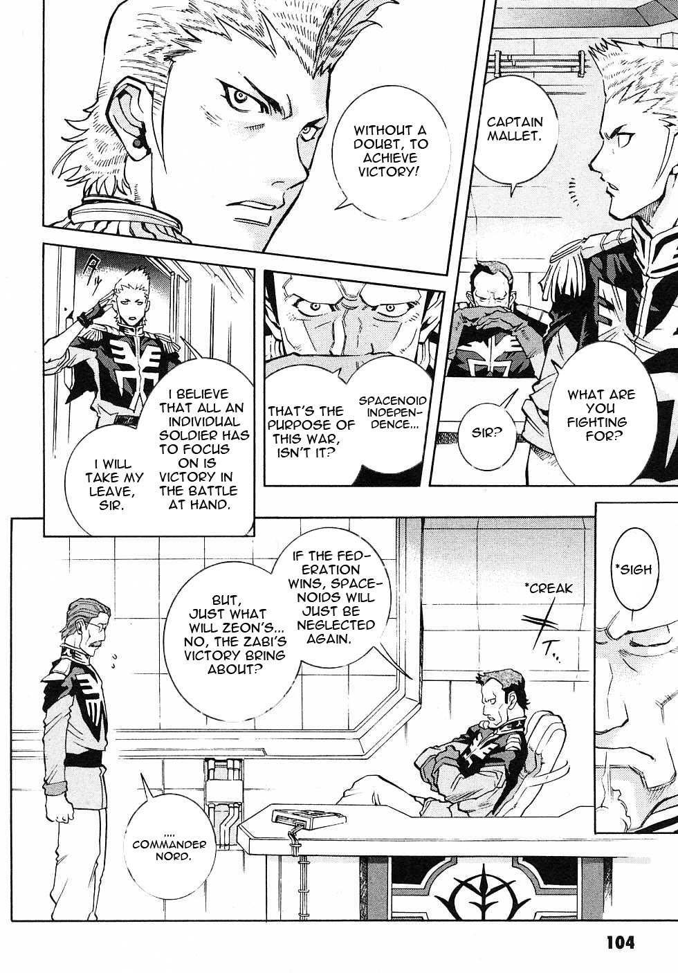 Kidou Senshi Gundam Gaiden - Sora, Senku no Hate ni... chapter 7 page 8