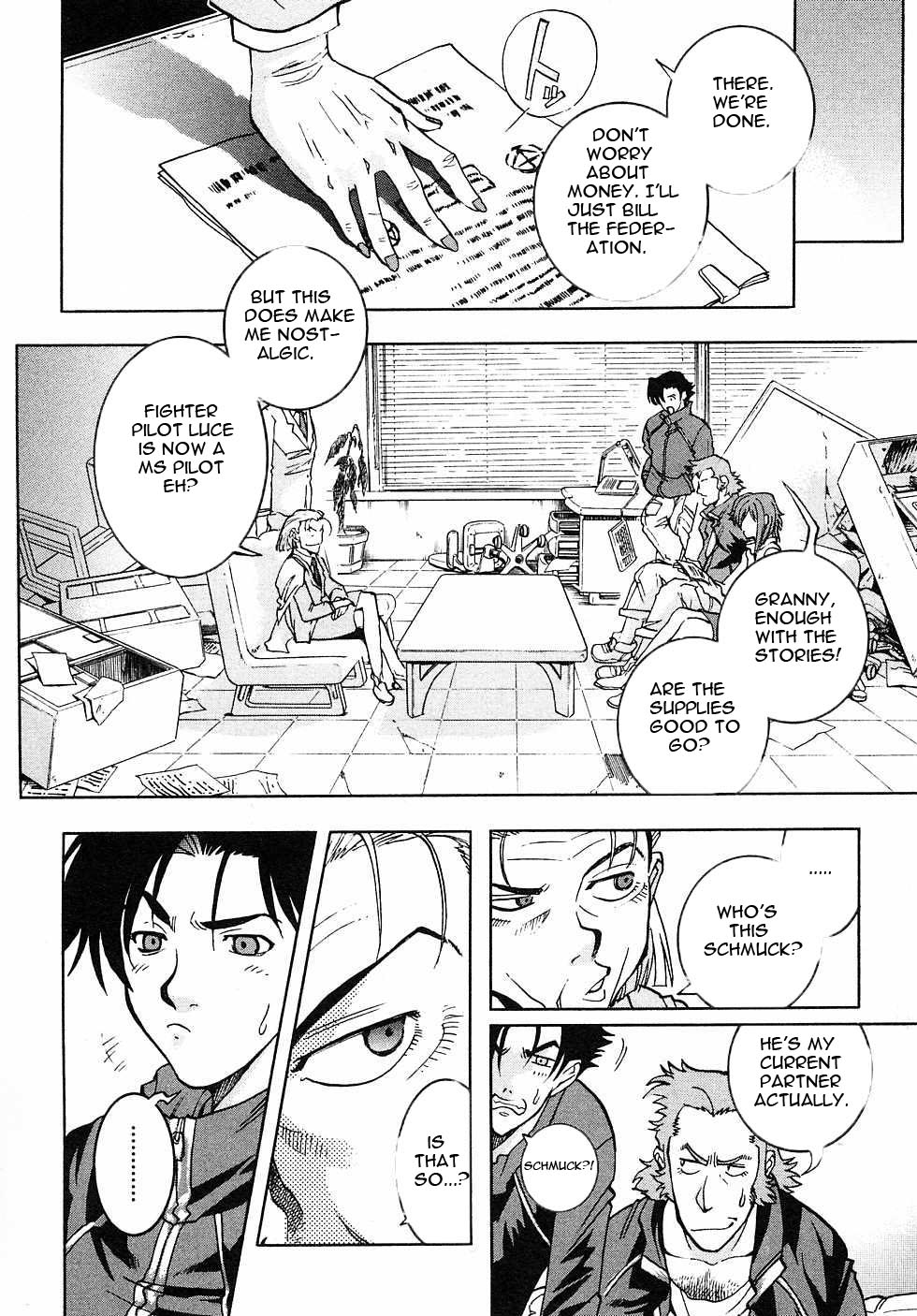 Kidou Senshi Gundam Gaiden - Sora, Senku no Hate ni... chapter 8 page 12