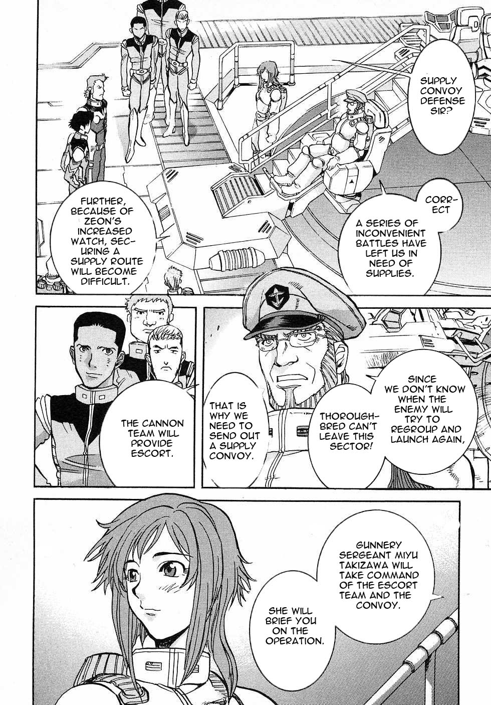 Kidou Senshi Gundam Gaiden - Sora, Senku no Hate ni... chapter 8 page 6