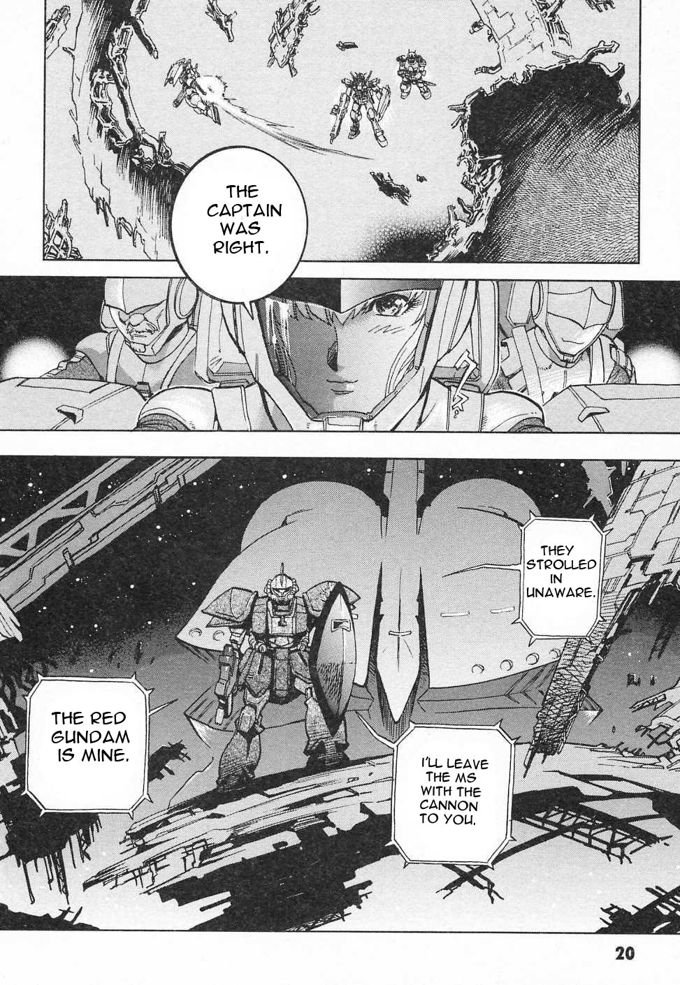 Kidou Senshi Gundam Gaiden - Sora, Senku no Hate ni... chapter 9 page 23