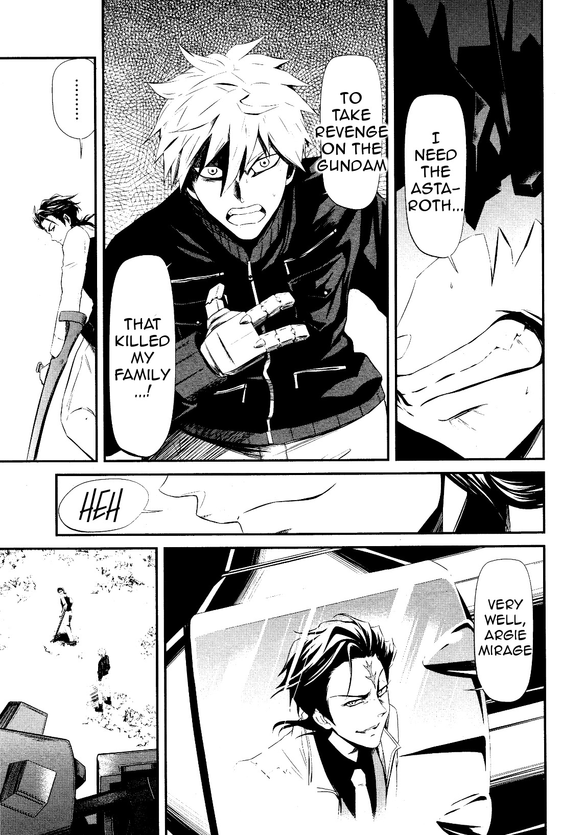 Kidou Senshi Gundam - Tekketsu no Orphans Gekkou chapter 1 page 34