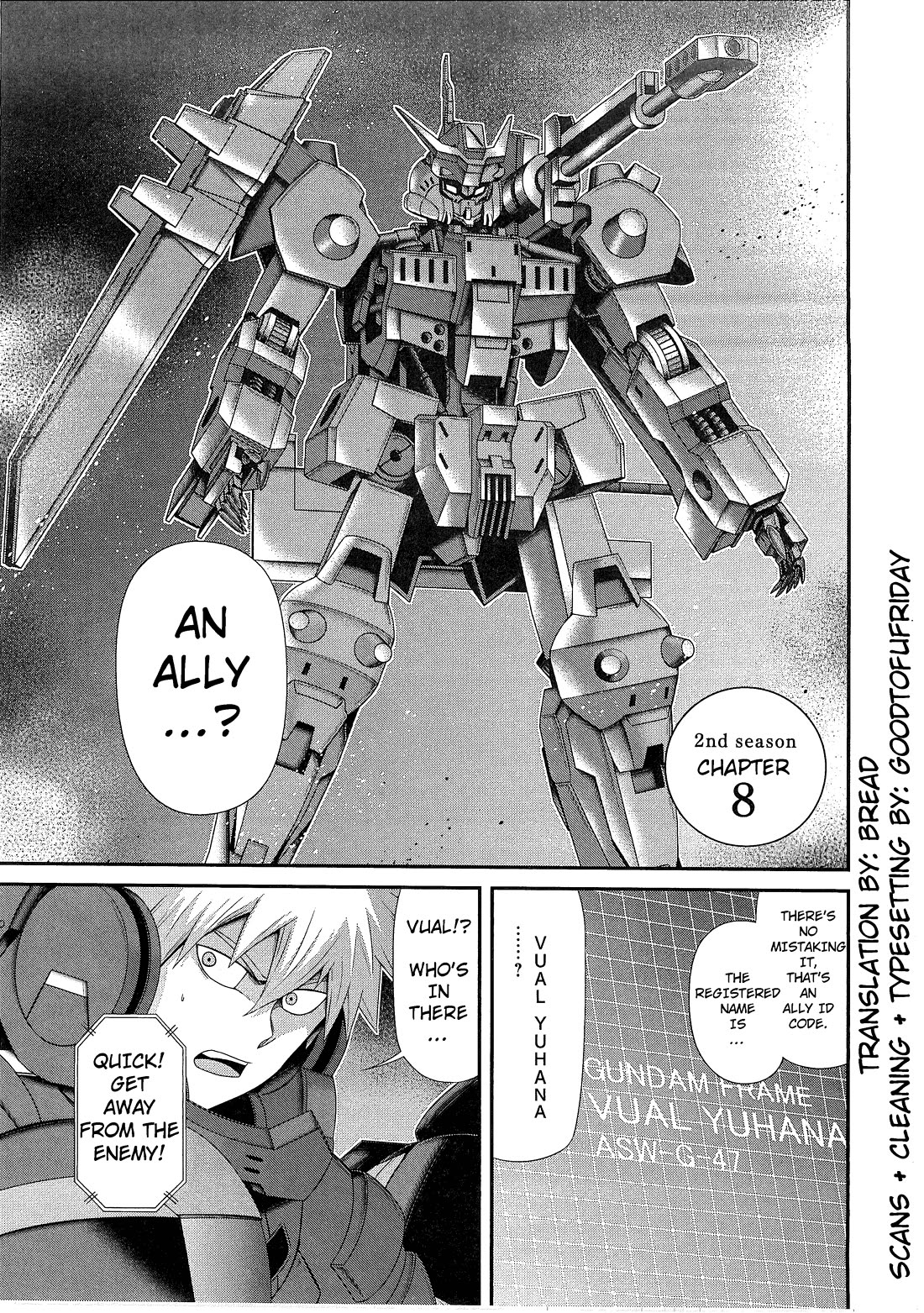 Kidou Senshi Gundam - Tekketsu no Orphans Gekkou chapter 15 page 1