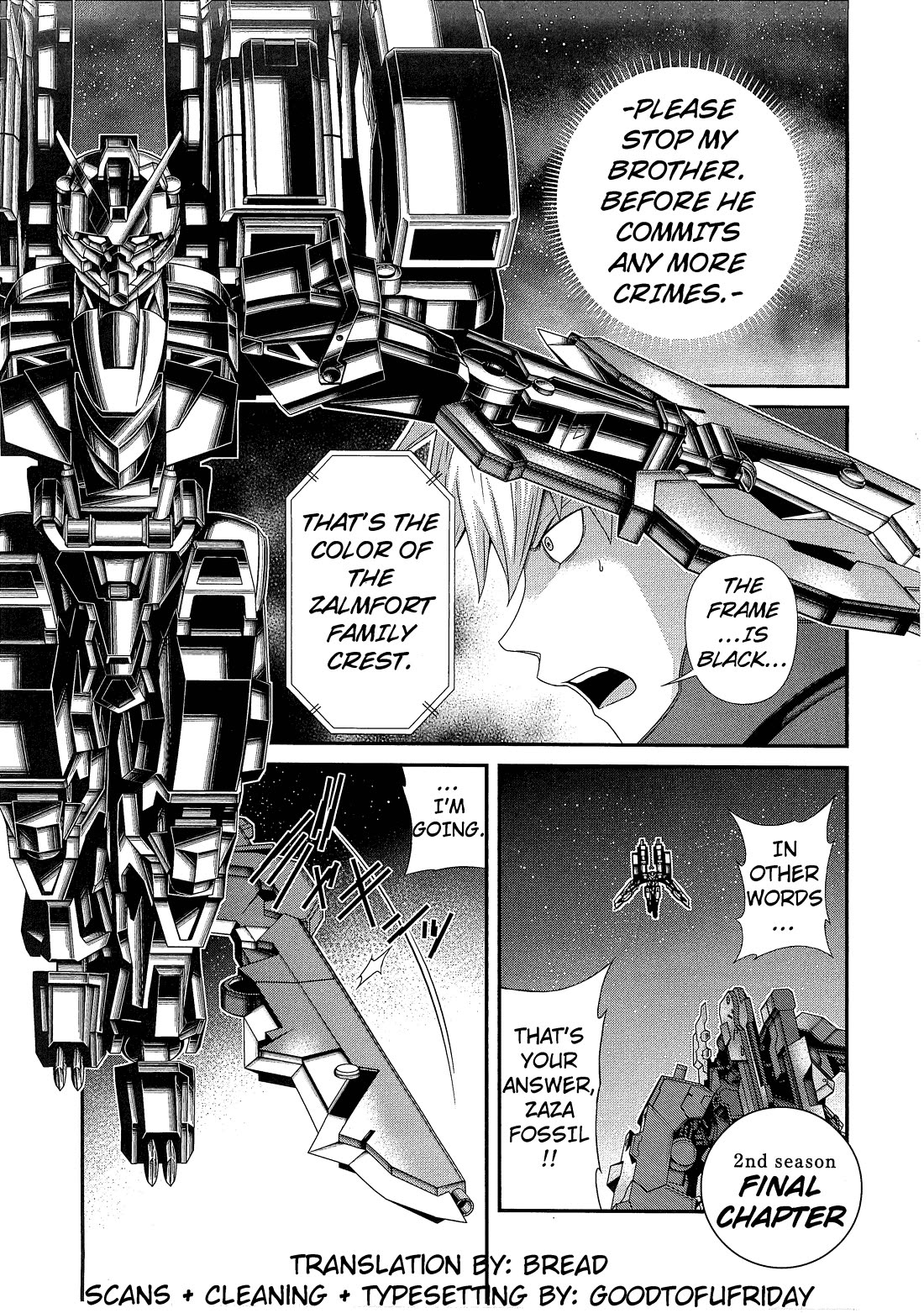 Kidou Senshi Gundam - Tekketsu no Orphans Gekkou chapter 16 page 1
