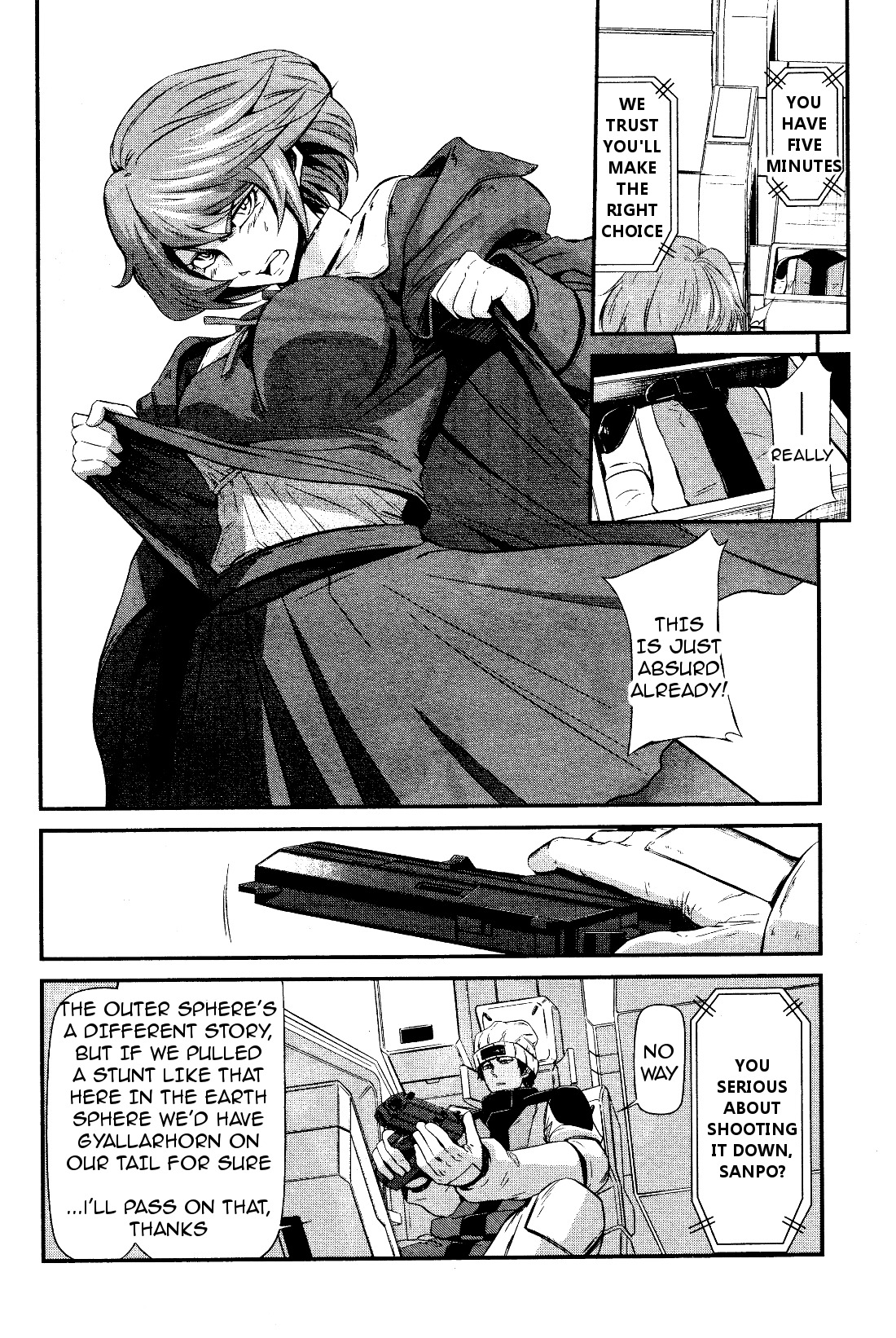 Kidou Senshi Gundam - Tekketsu no Orphans Gekkou chapter 2 page 10