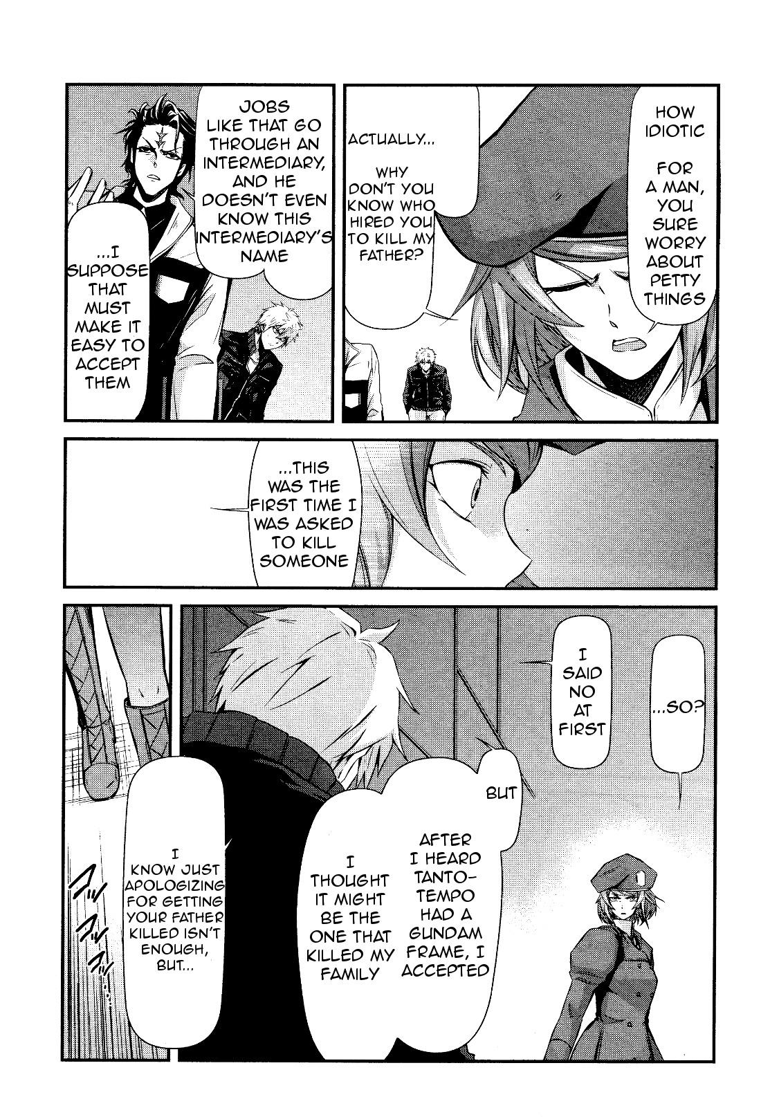 Kidou Senshi Gundam - Tekketsu no Orphans Gekkou chapter 3 page 11