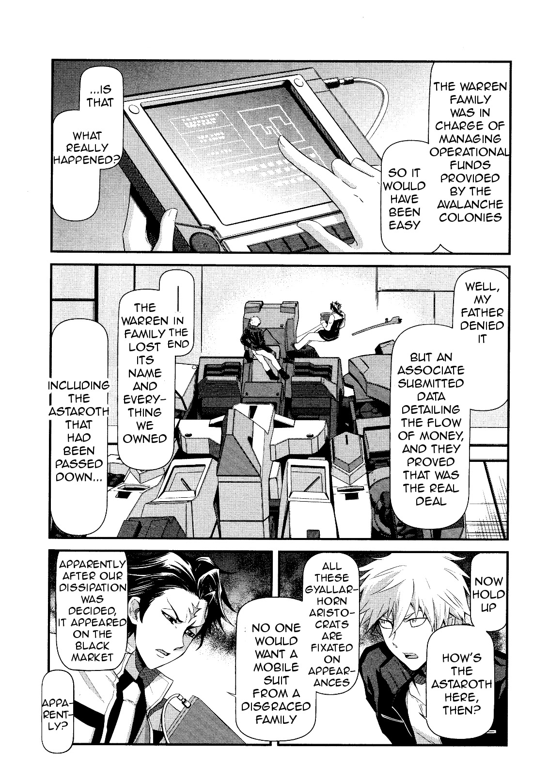 Kidou Senshi Gundam - Tekketsu no Orphans Gekkou chapter 4 page 3