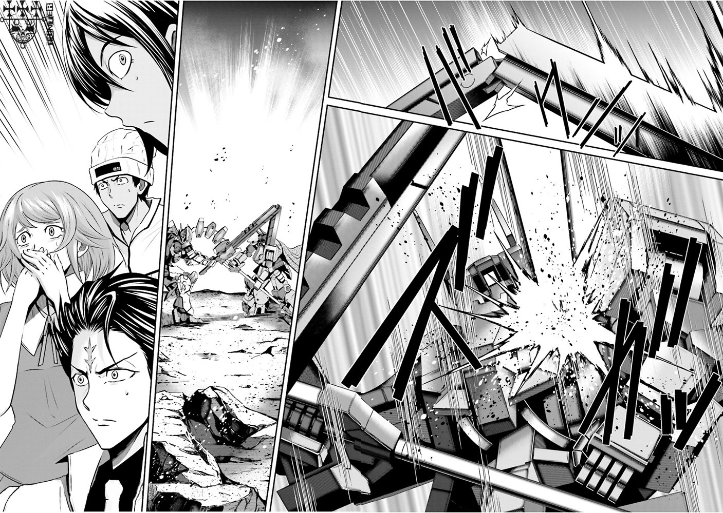 Kidou Senshi Gundam - Tekketsu no Orphans Gekkou chapter 5 page 36