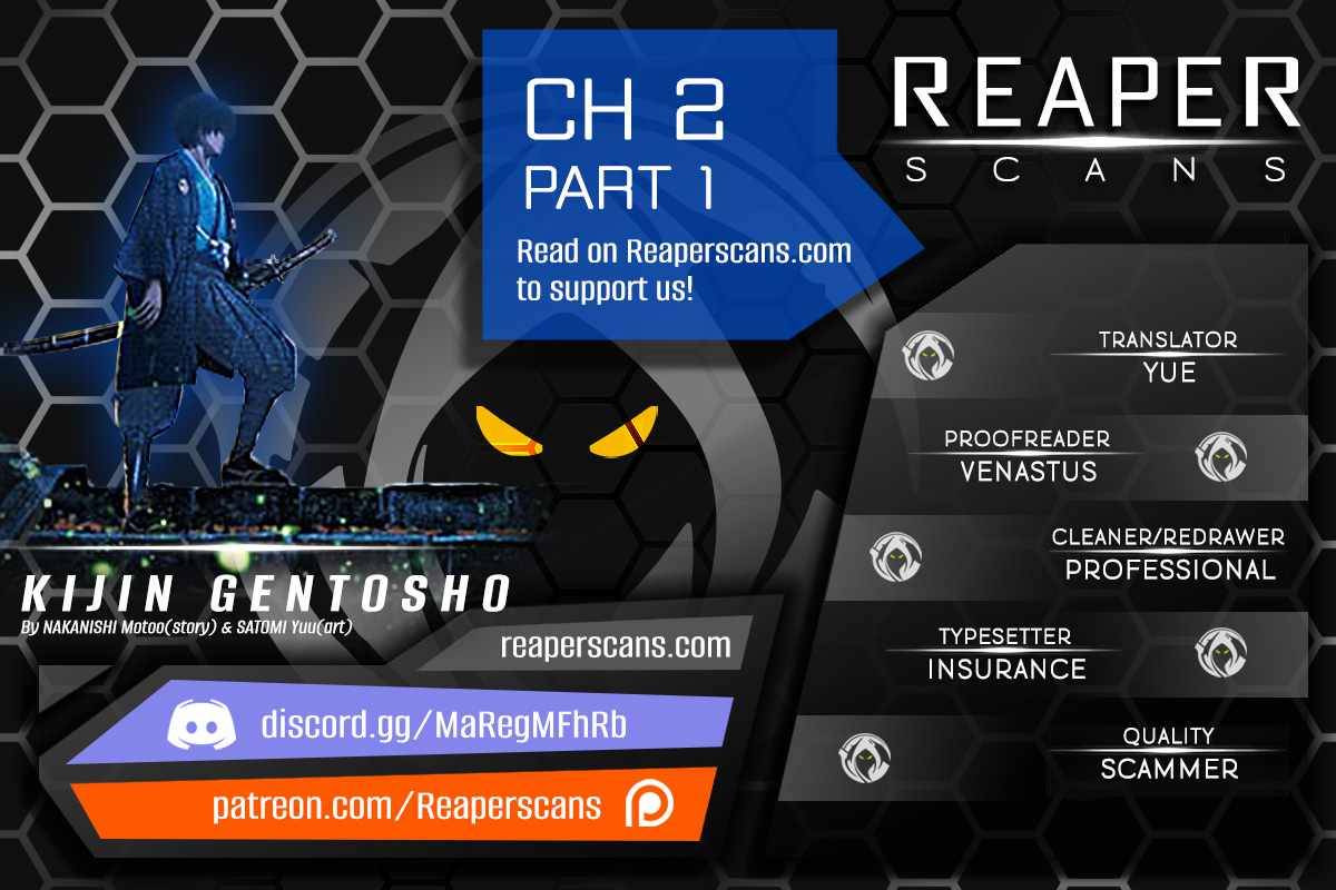 Kijin Gentoushou chapter 2.1 page 1