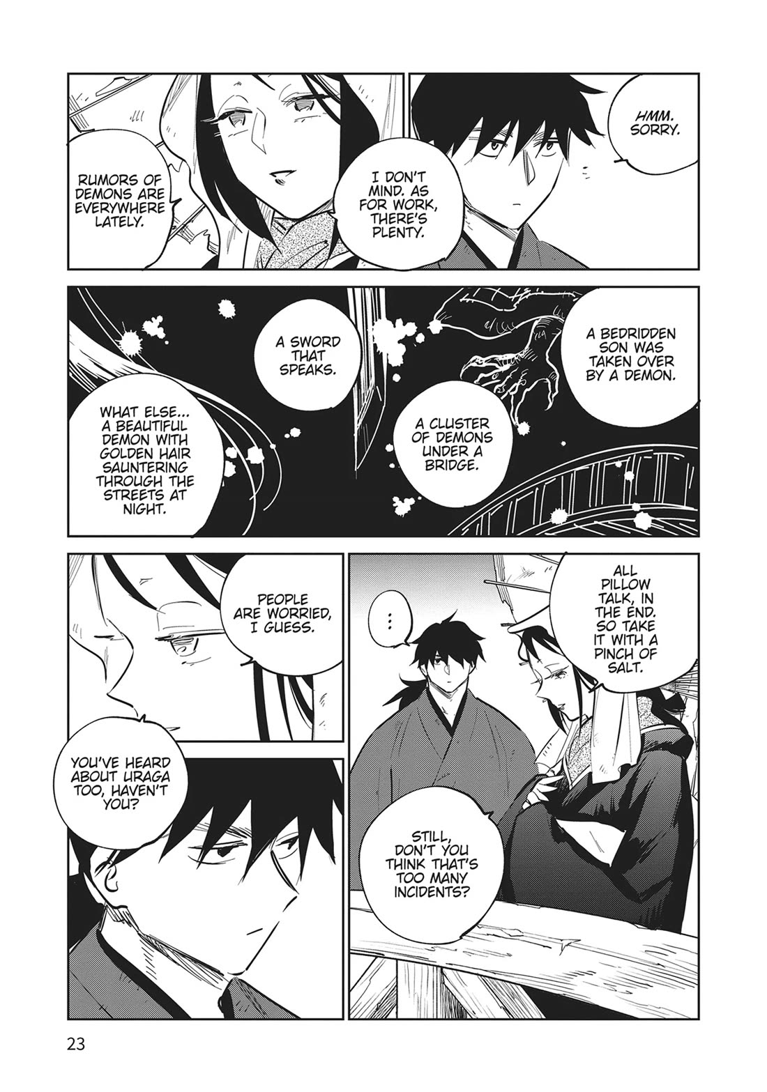 Kijin Gentoushou chapter 30 page 22