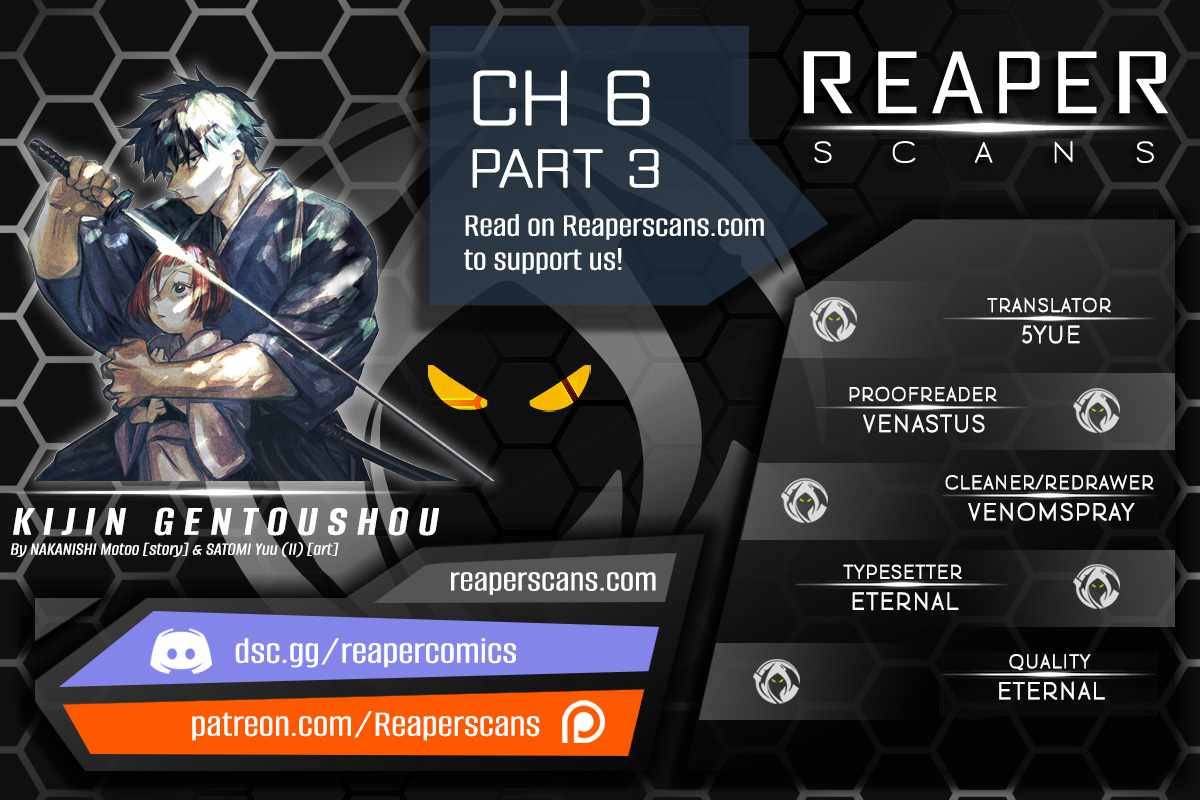 Kijin Gentoushou chapter 6.3 page 1