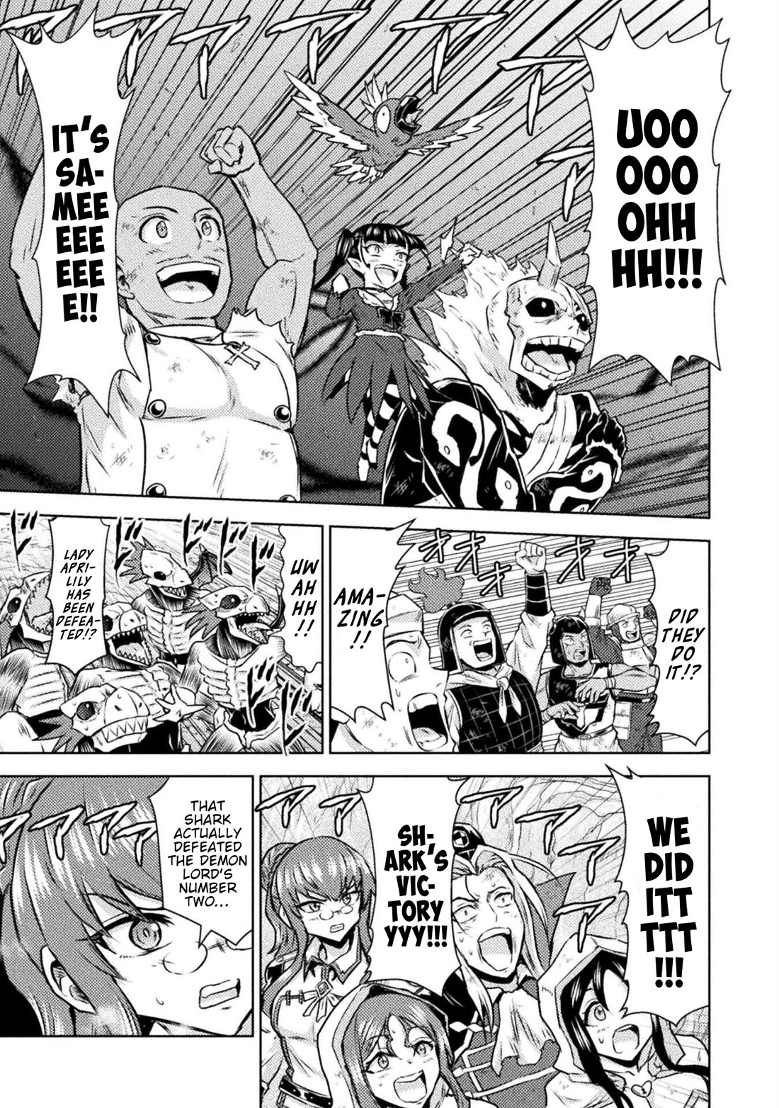 KILLER SHARK IN ANOTHER WORLD chapter 49 page 14