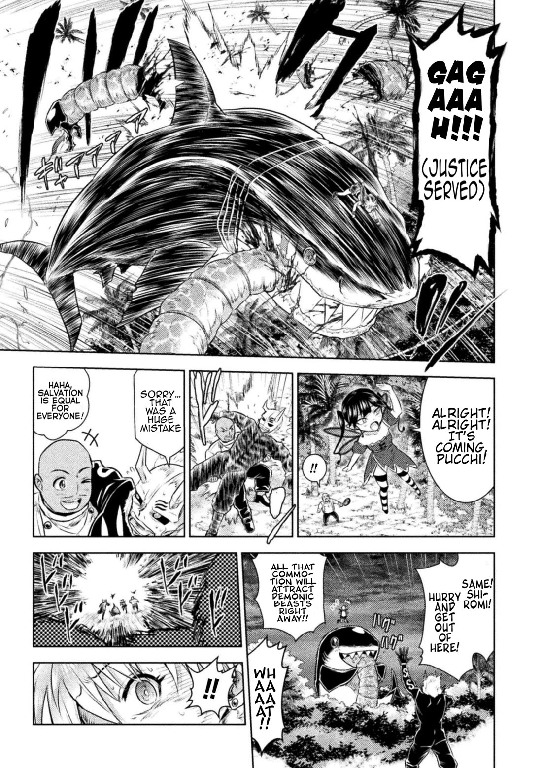 KILLER SHARK IN ANOTHER WORLD chapter 54 page 21