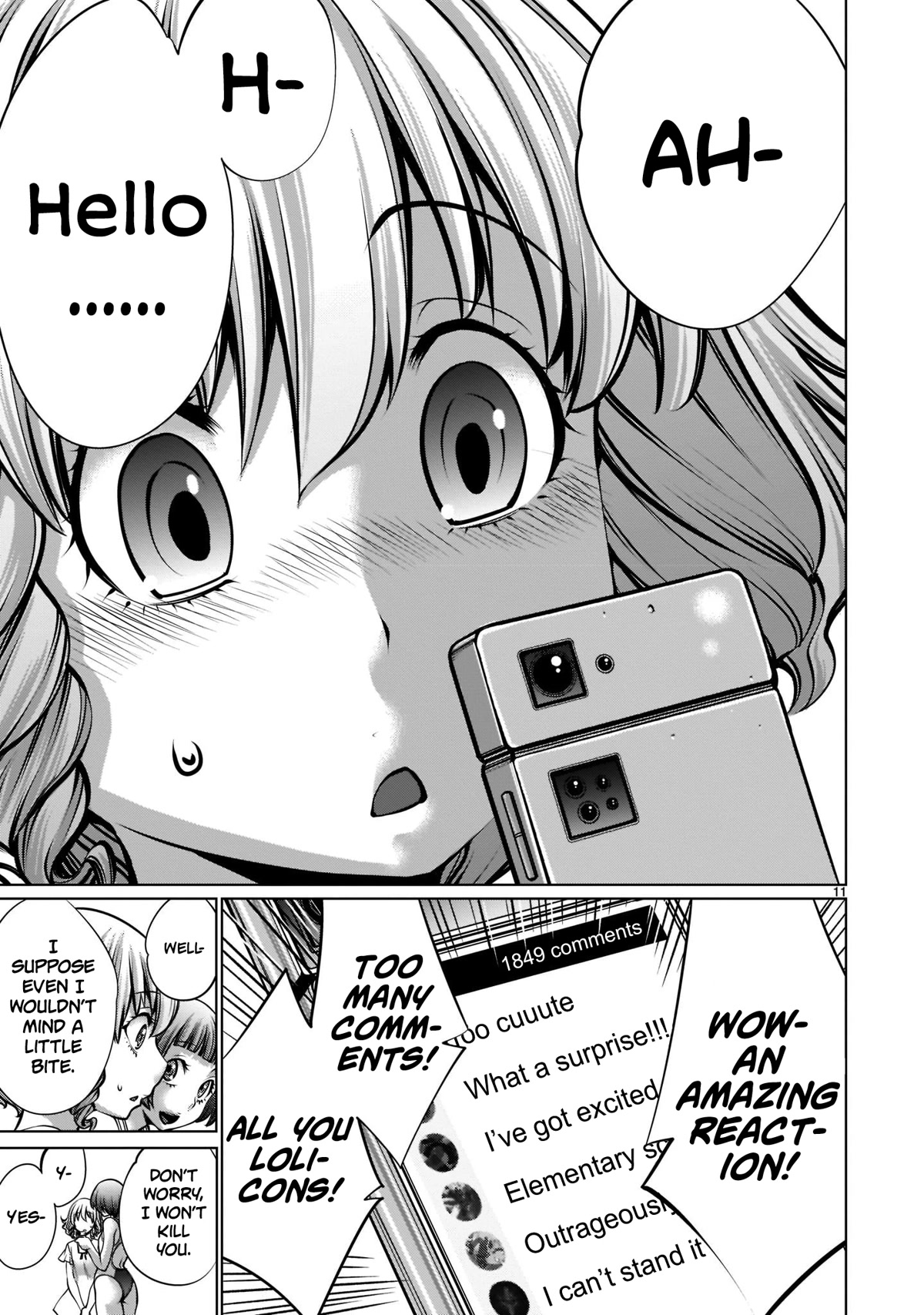 Killing Bites chapter 103 page 11