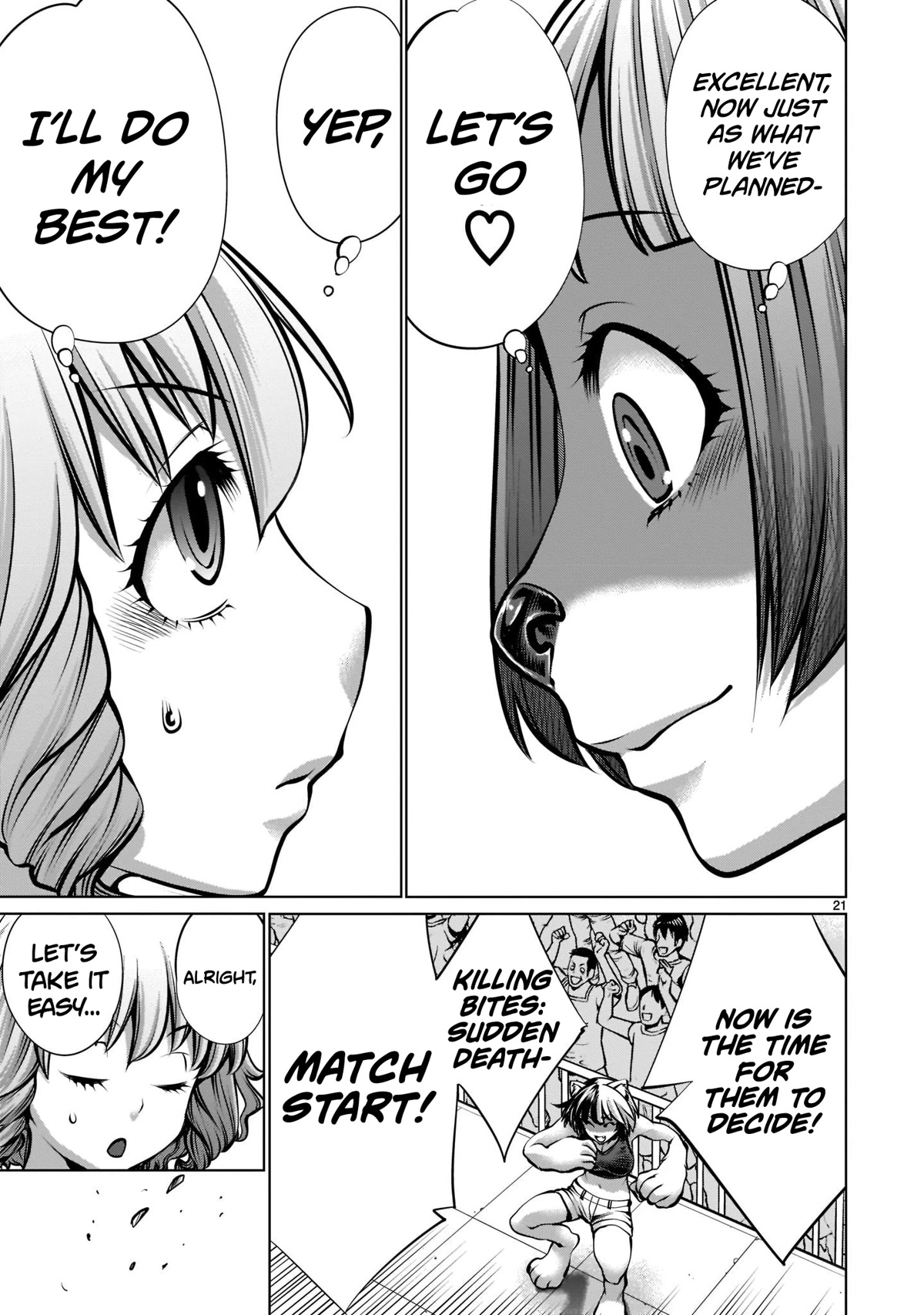Killing Bites chapter 103 page 21