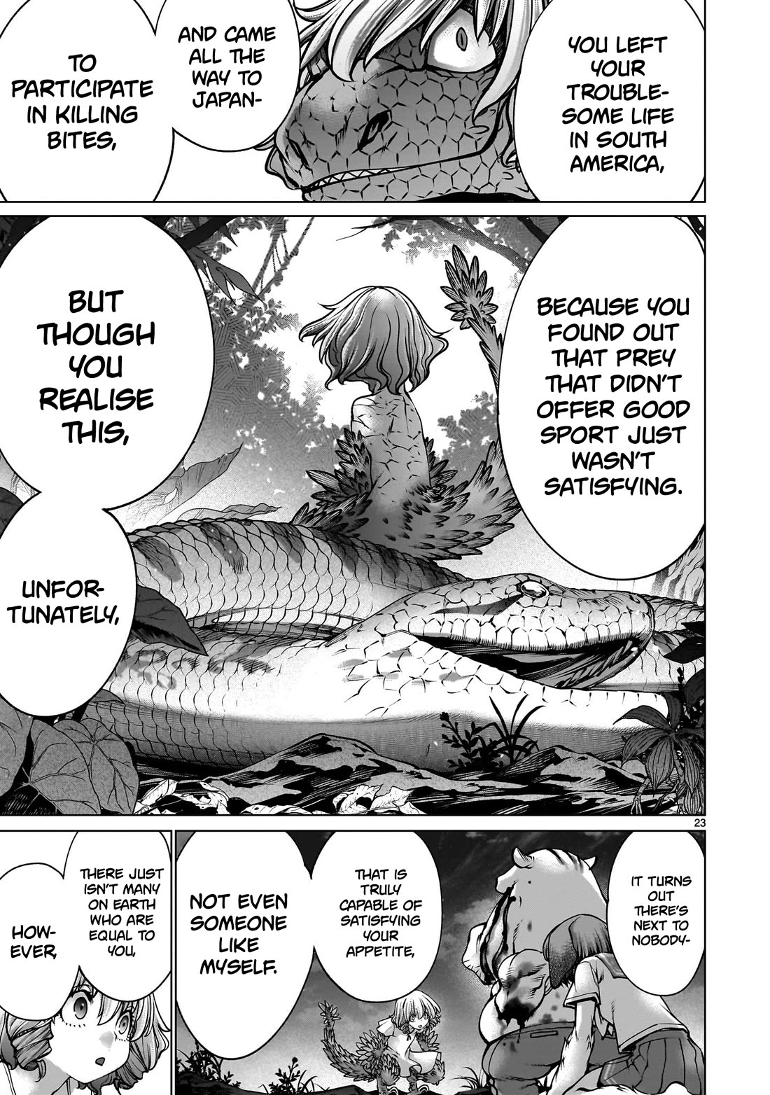 Killing Bites chapter 128 page 22