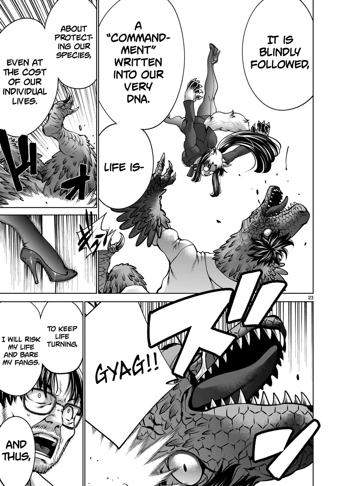 Killing Bites chapter 131 page 20