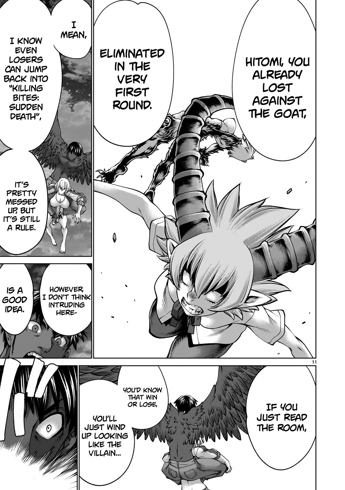 Killing Bites chapter 134 page 10